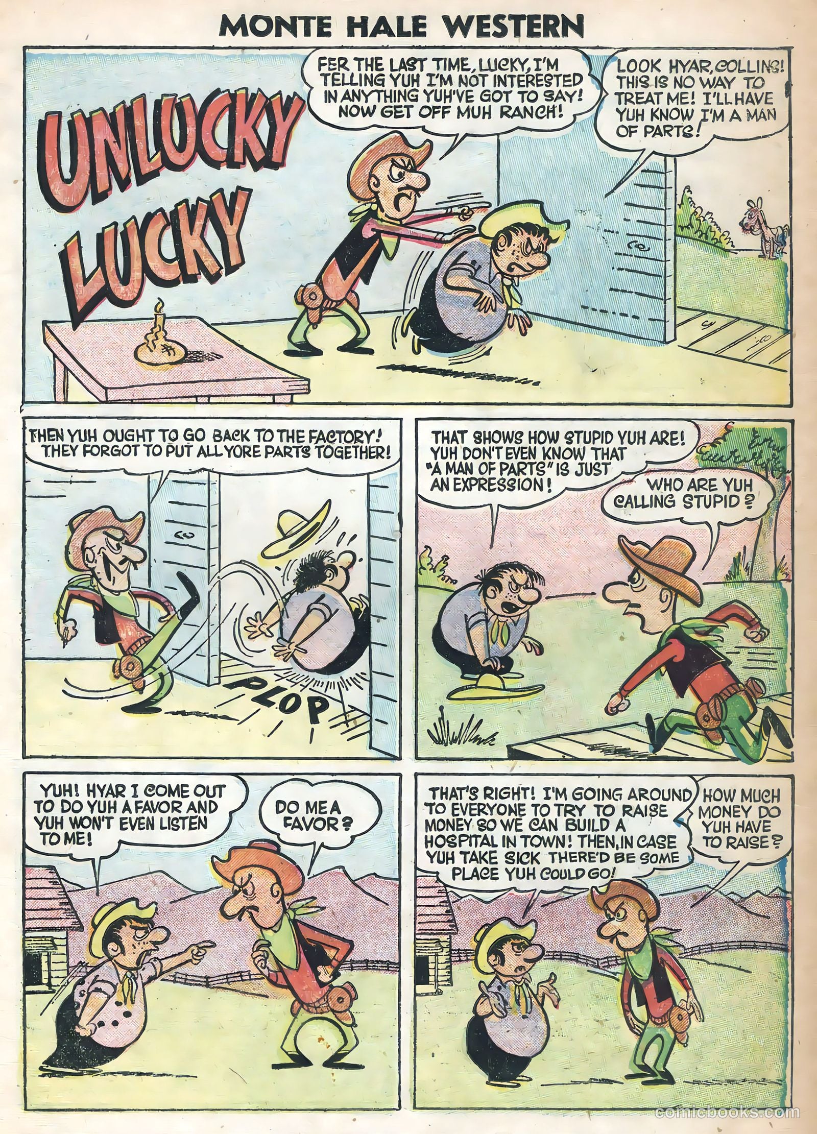 Monte Hale Western #88 — page 19 of 36