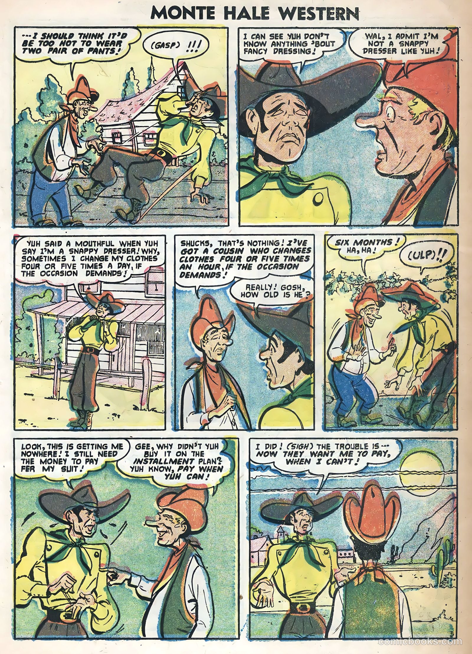 Monte Hale Western #88 — page 25 of 36