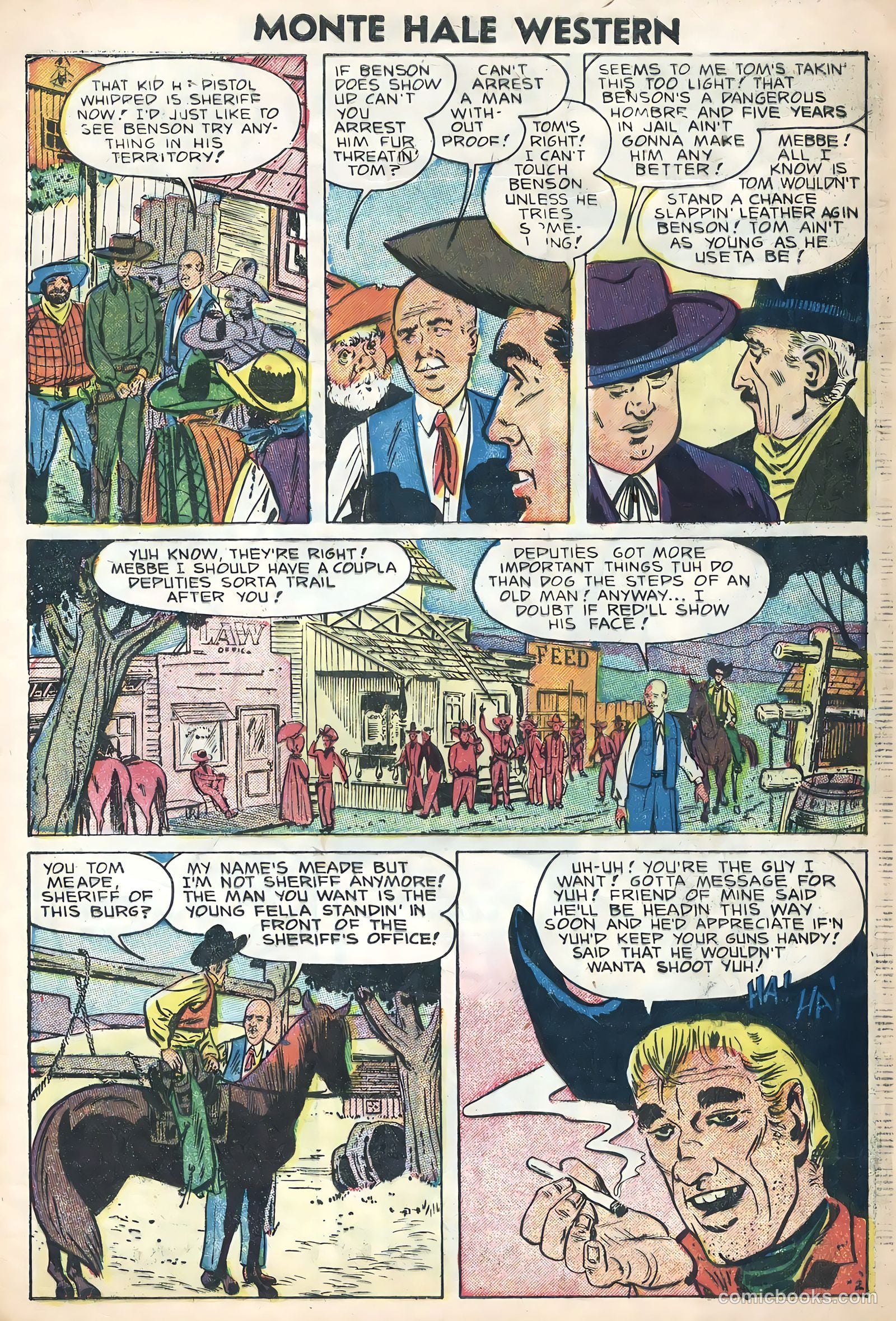 Monte Hale Western #88 — page 29 of 36