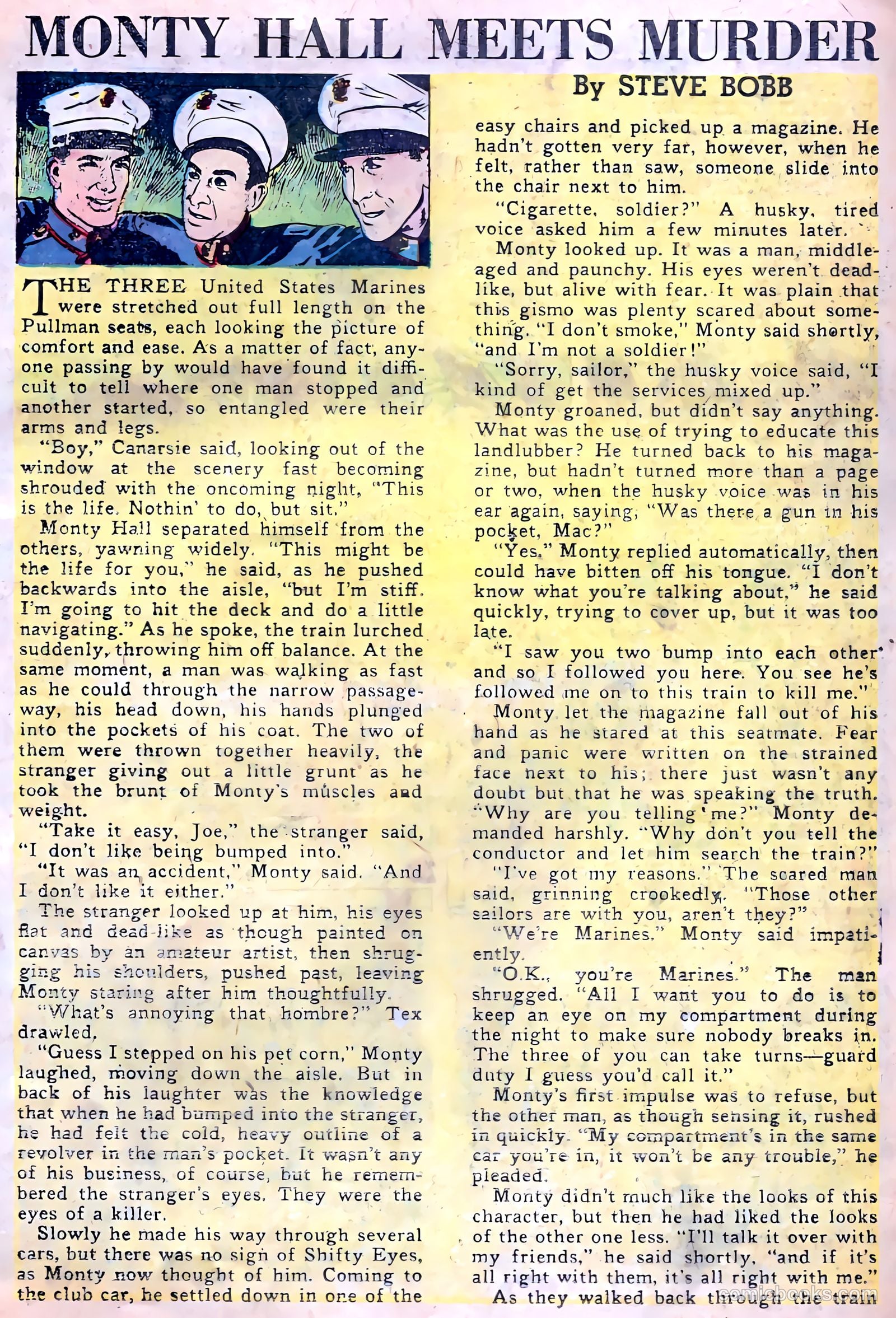 Monty Hall of the U.S. Marines #1 — page 19 of 36