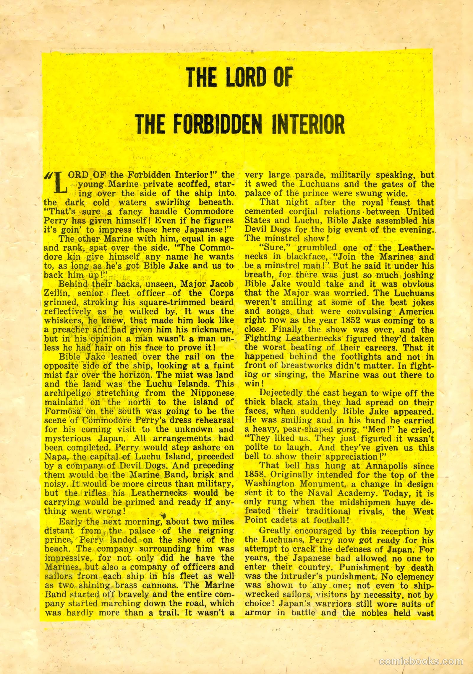 Monty Hall of the U.S. Marines #10 — page 30 of 36