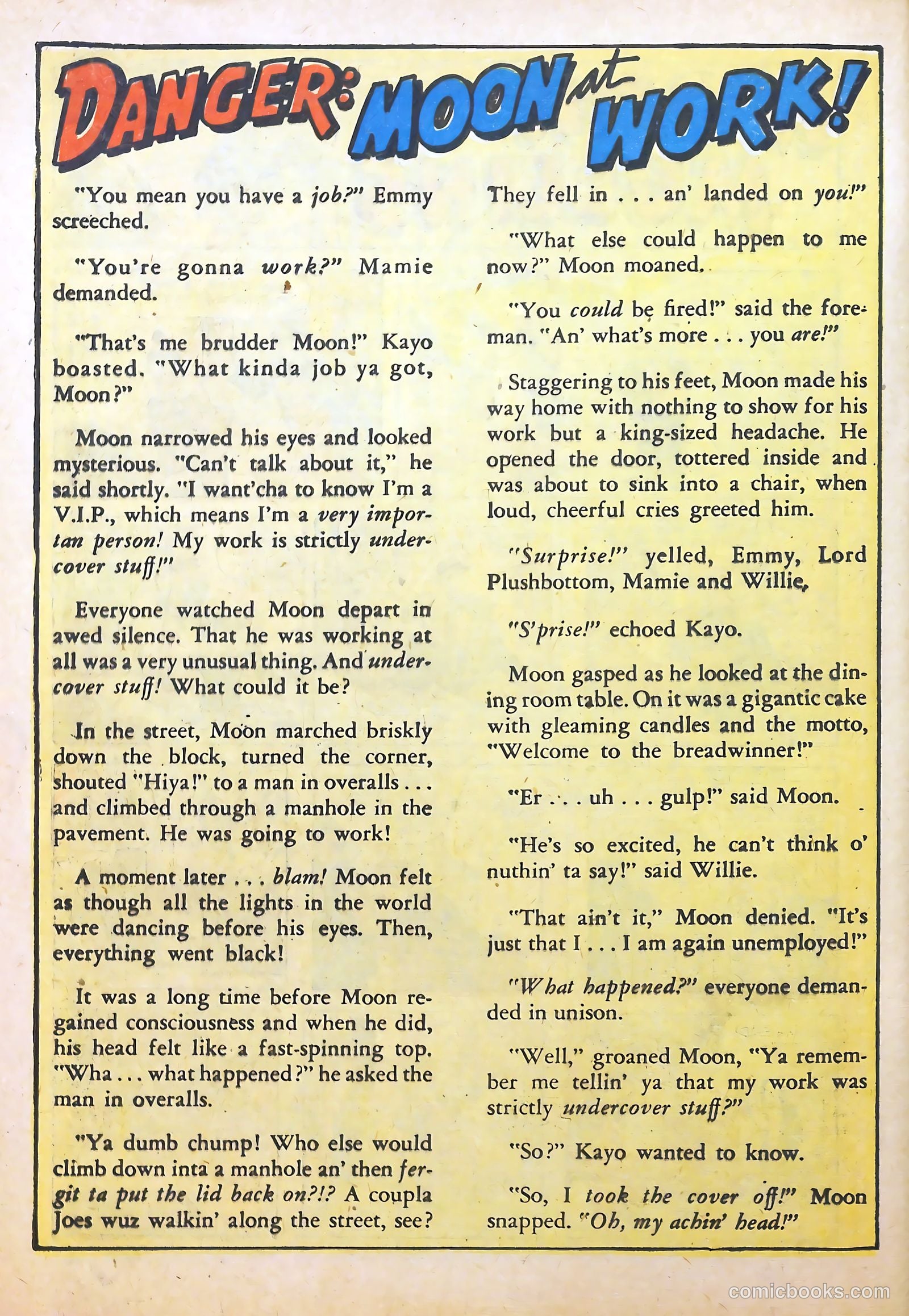 Moon Mullins #4 — page 40 of 52