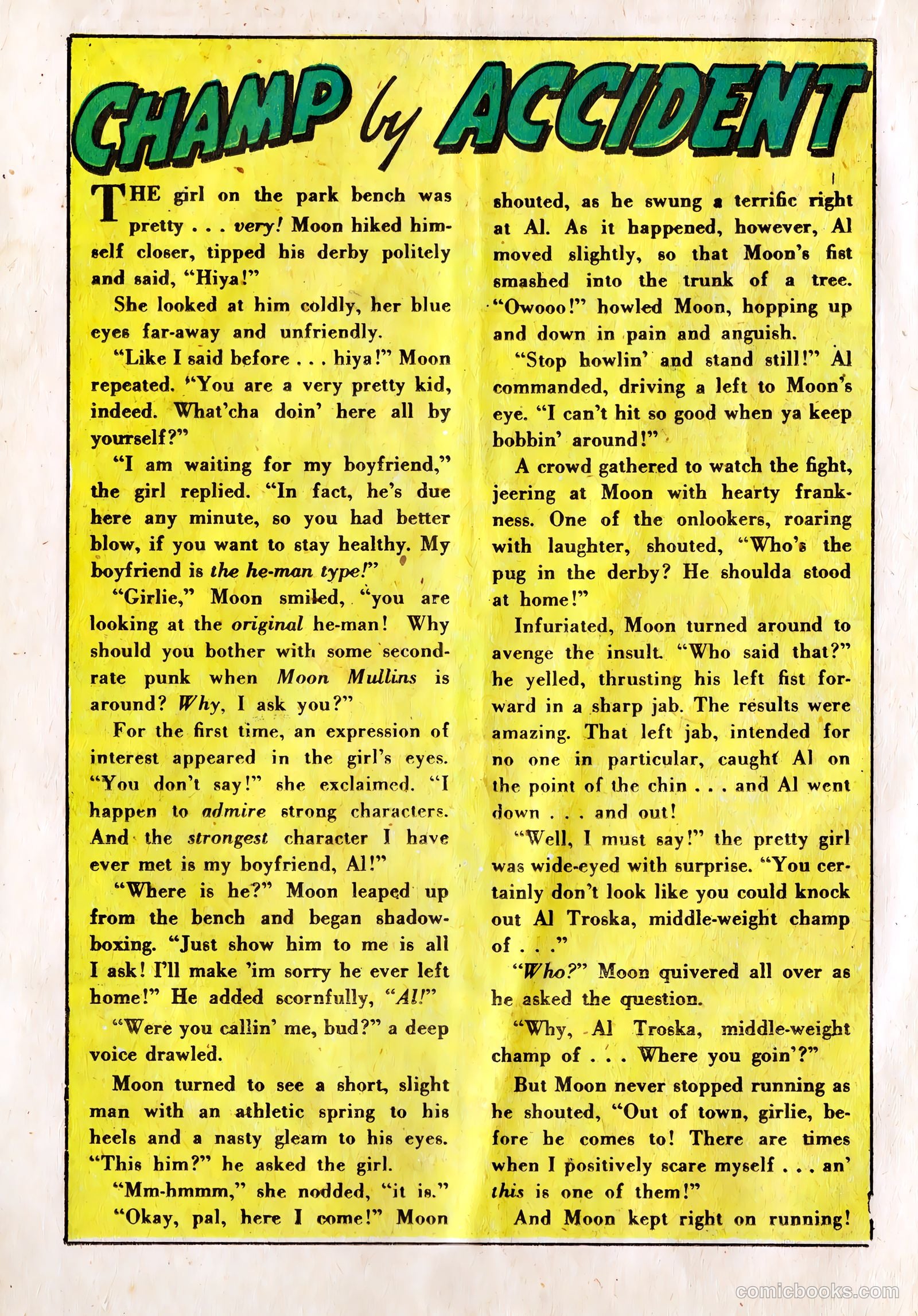 Moon Mullins #6 — page 20 of 52