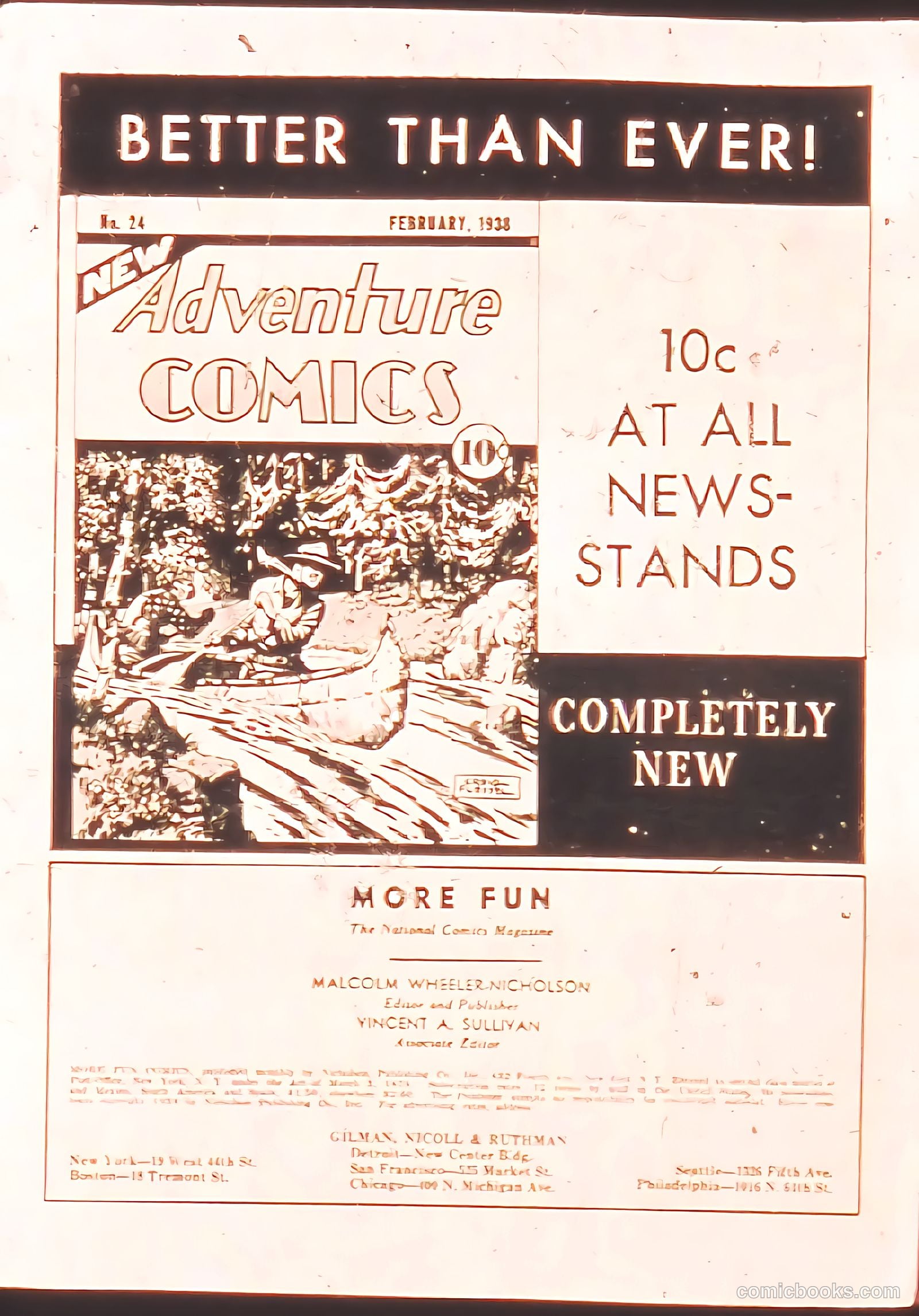 More Fun Comics #29 — page 2 of 68