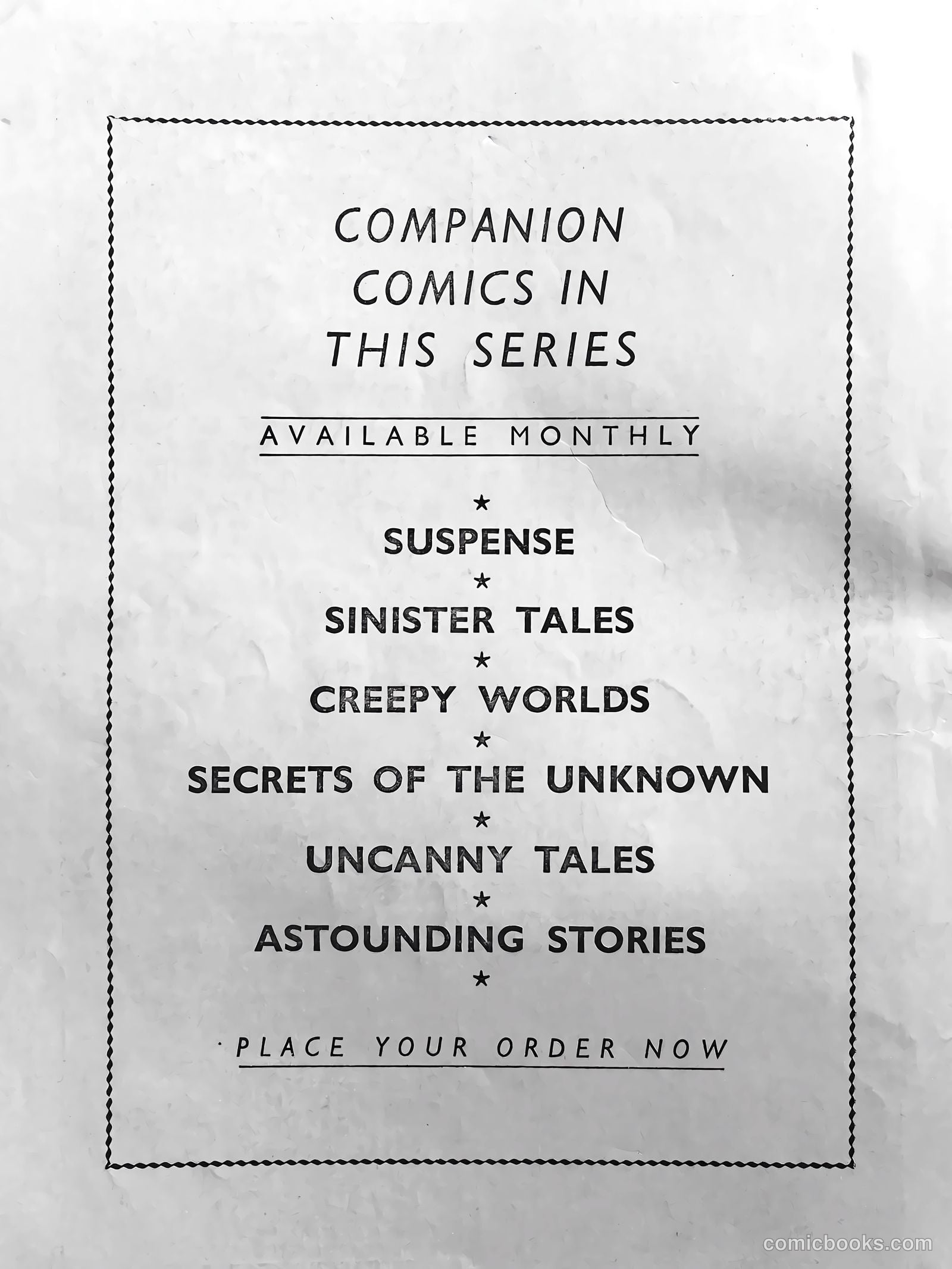 Astounding Stories #13 — page 59 of 59