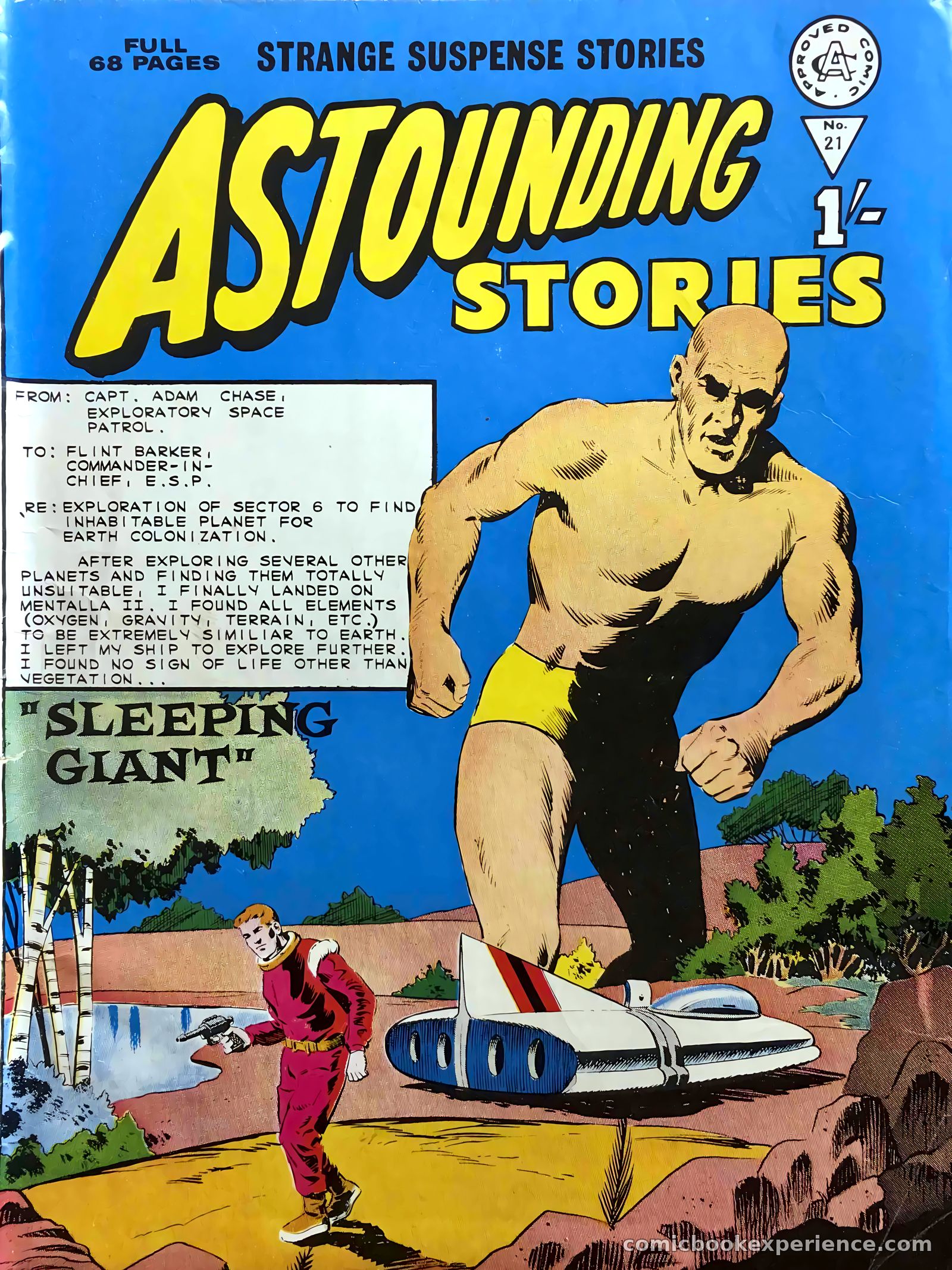 Astounding Stories #21 — page 1 of 21