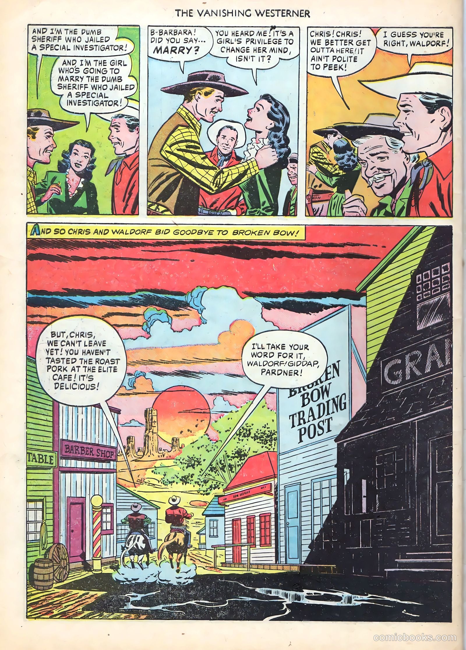 Motion Picture Comics #101 — page 34 of 36