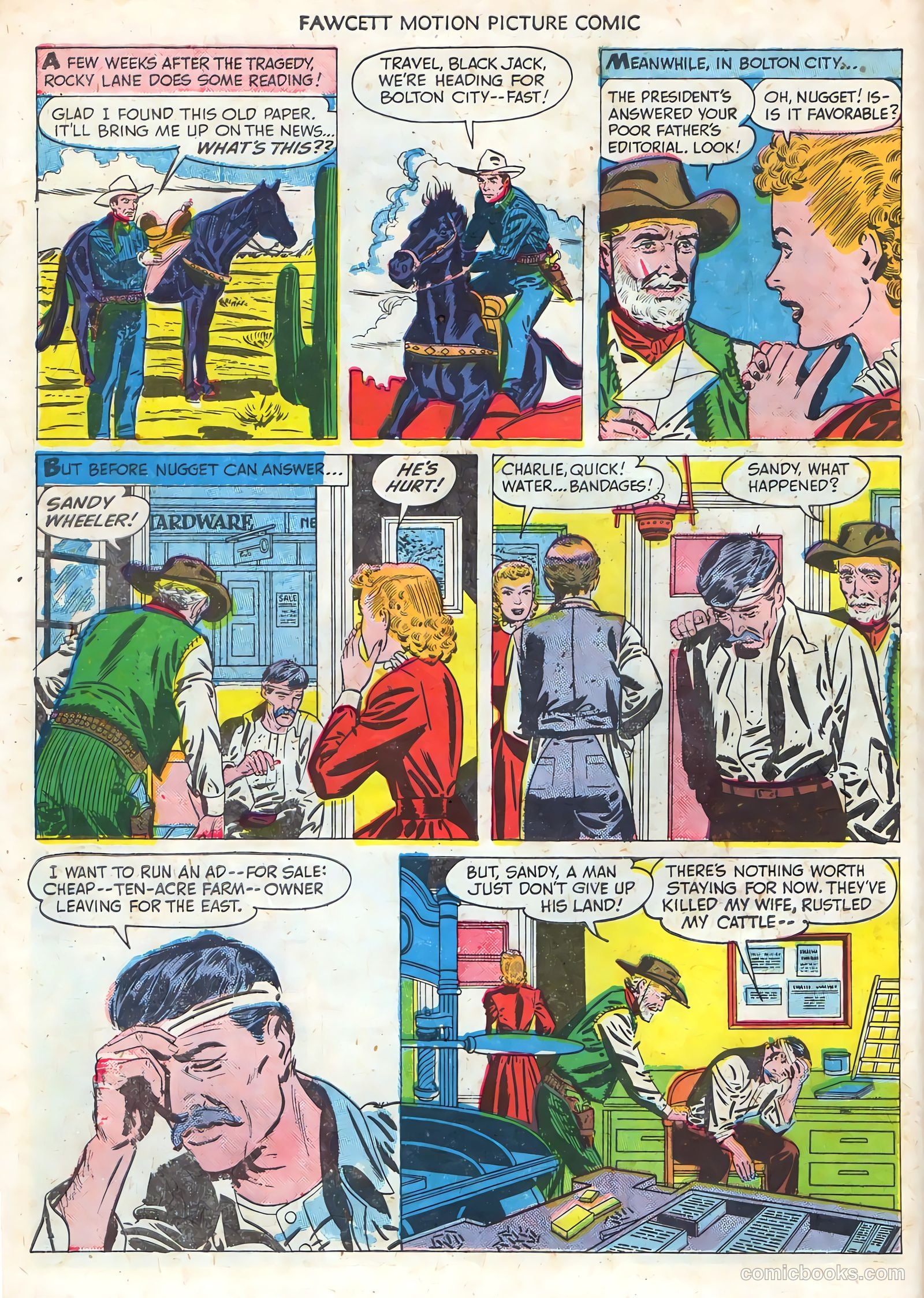Motion Picture Comics #102 — page 6 of 36