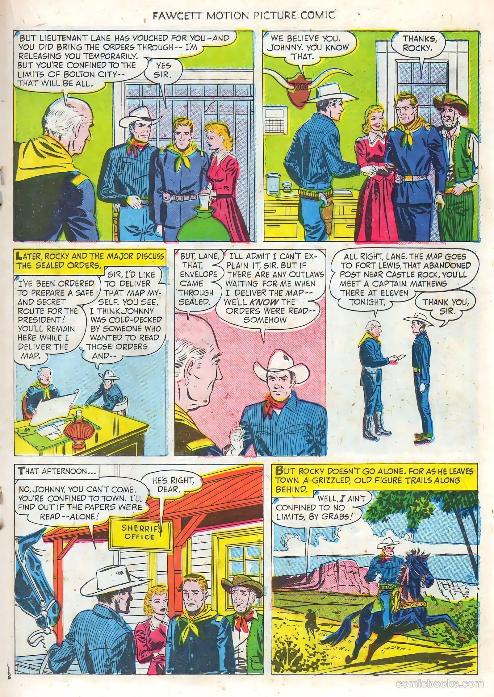 Motion Picture Comics #102 — page 19 of 36