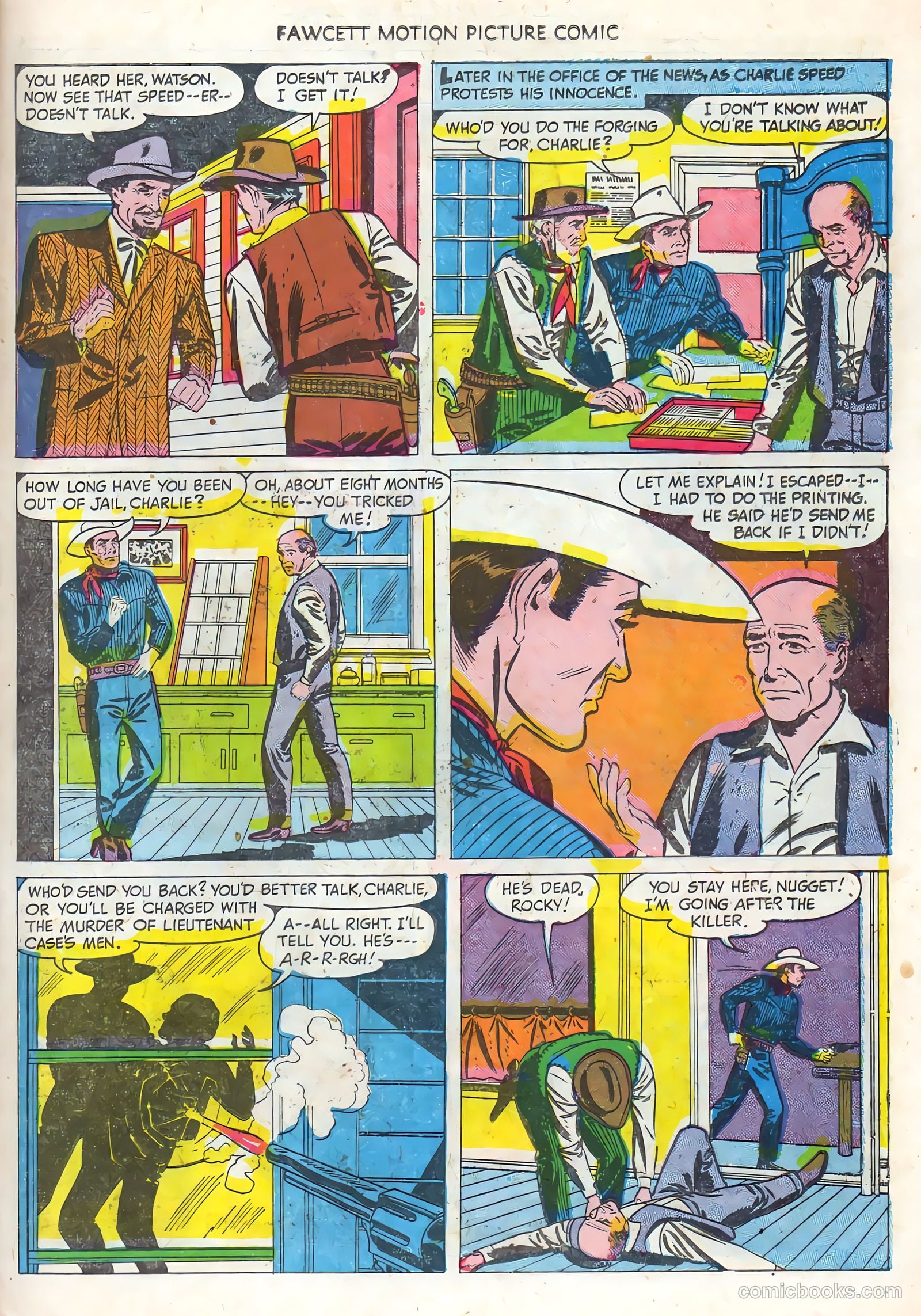 Motion Picture Comics #102 — page 23 of 36