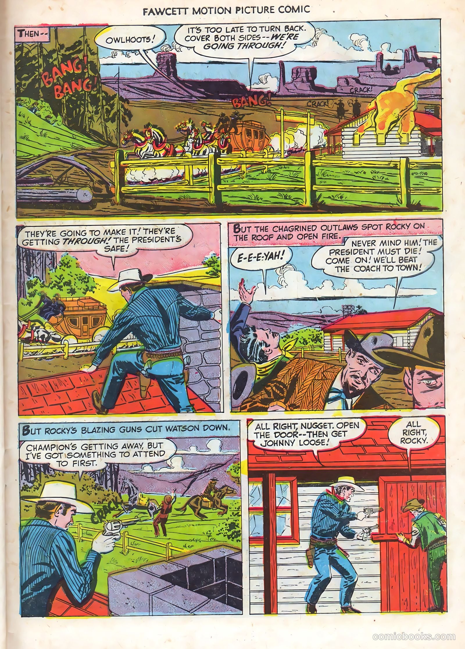Motion Picture Comics #102 — page 31 of 36