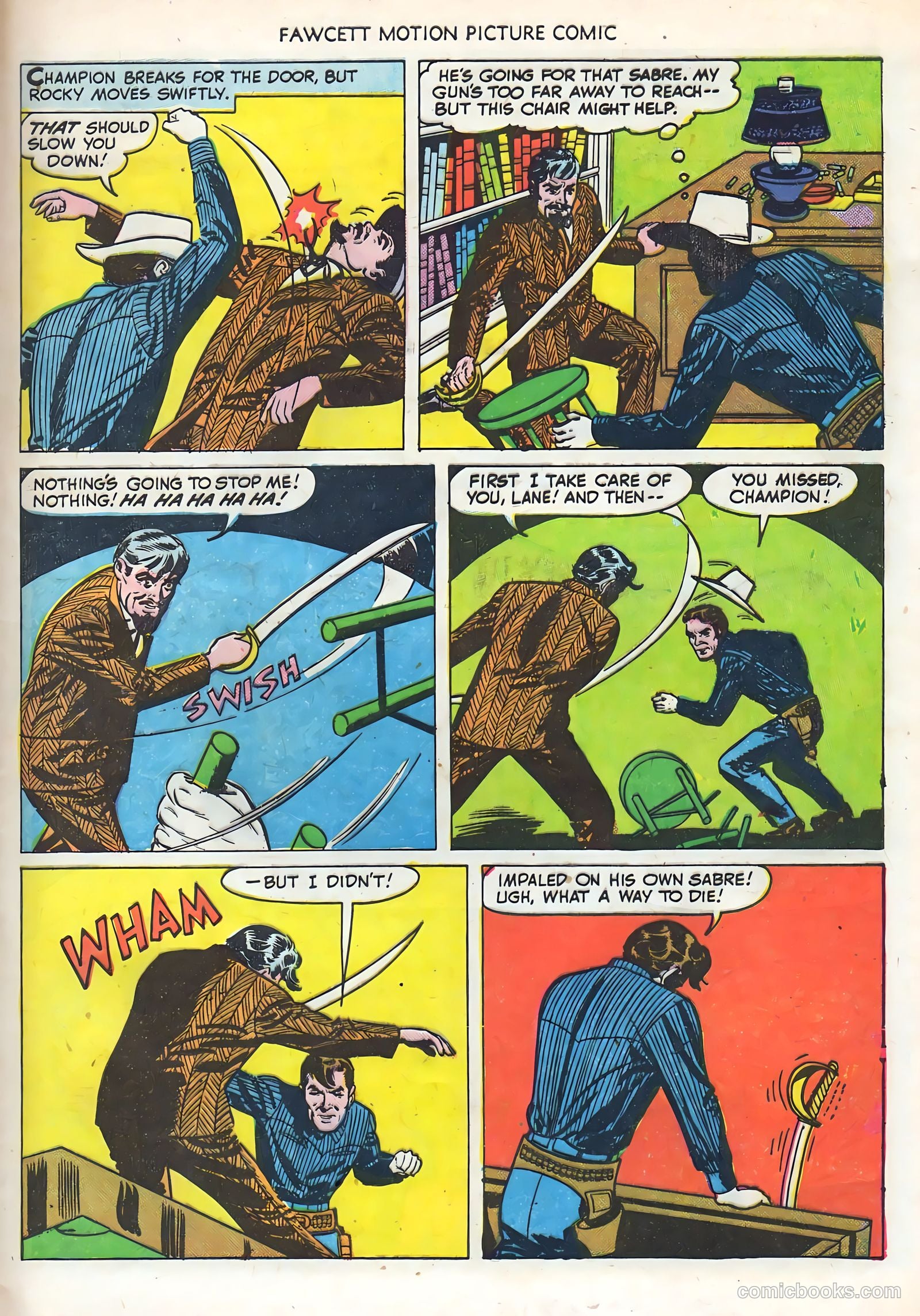 Motion Picture Comics #102 — page 33 of 36
