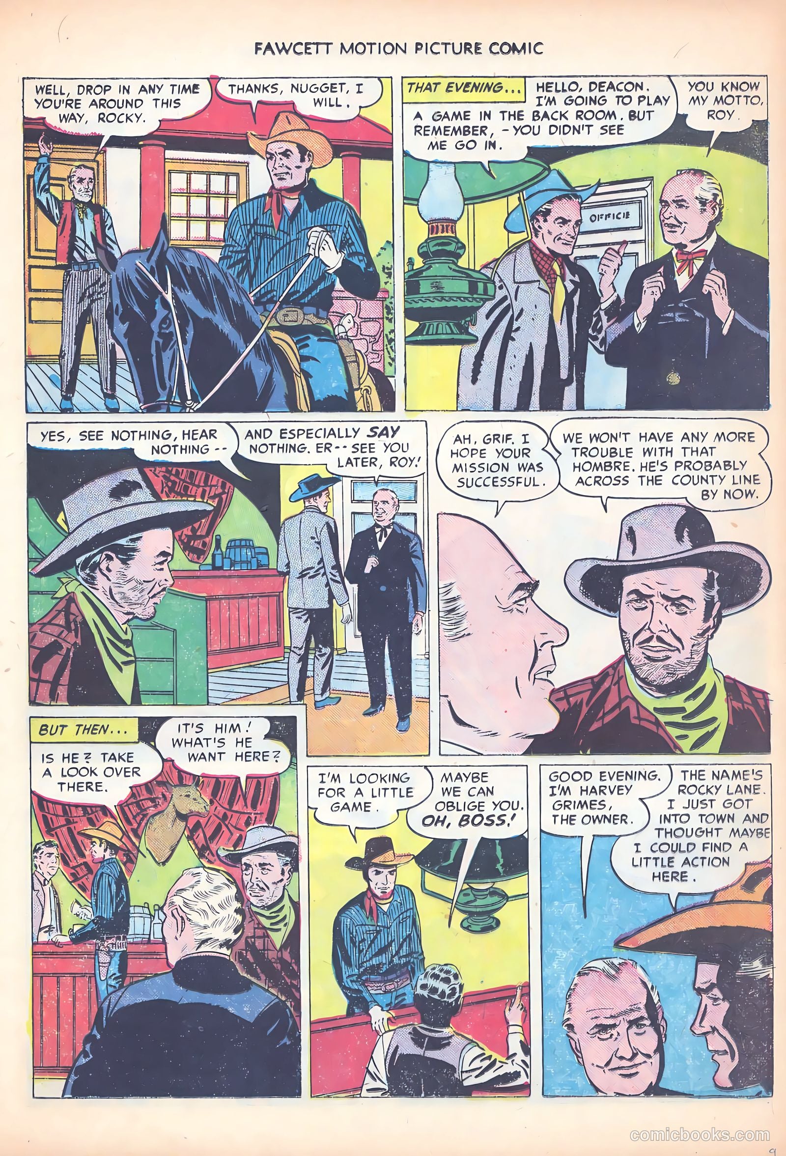 Motion Picture Comics #103 — page 13 of 36