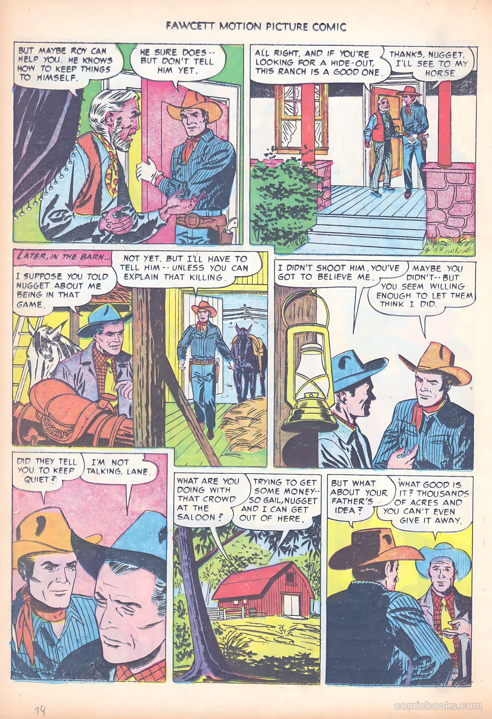 Motion Picture Comics #103 — page 18 of 36