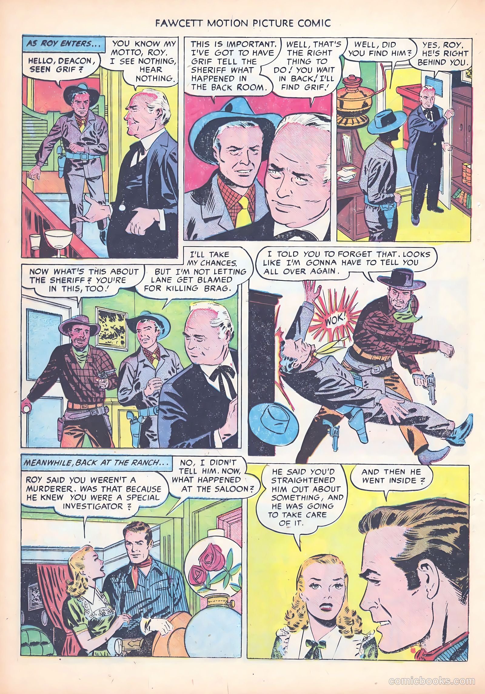 Motion Picture Comics #103 — page 20 of 36