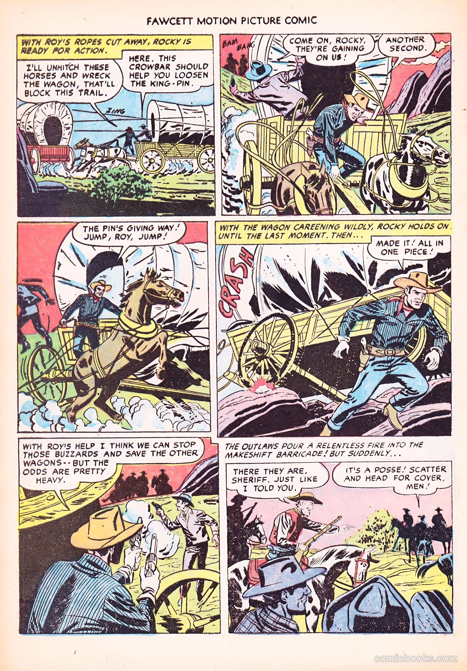 Motion Picture Comics #103 — page 32 of 36