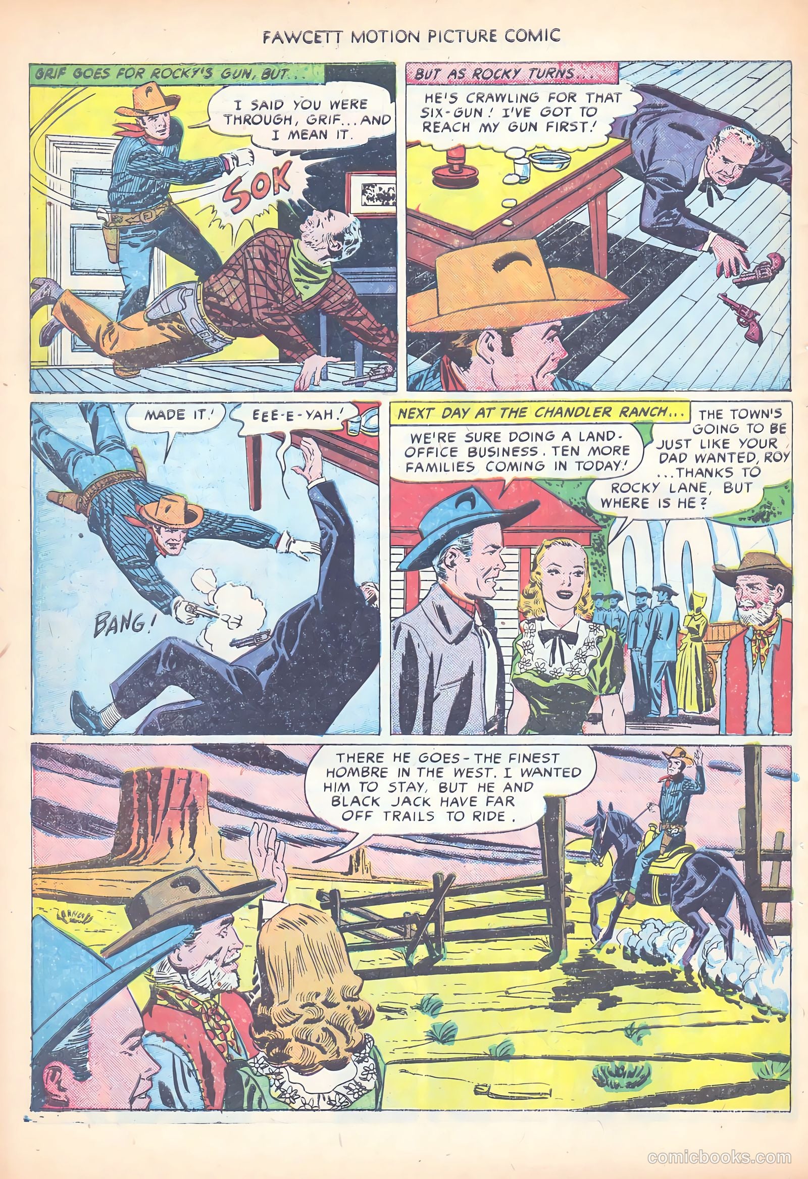 Motion Picture Comics #103 — page 34 of 36