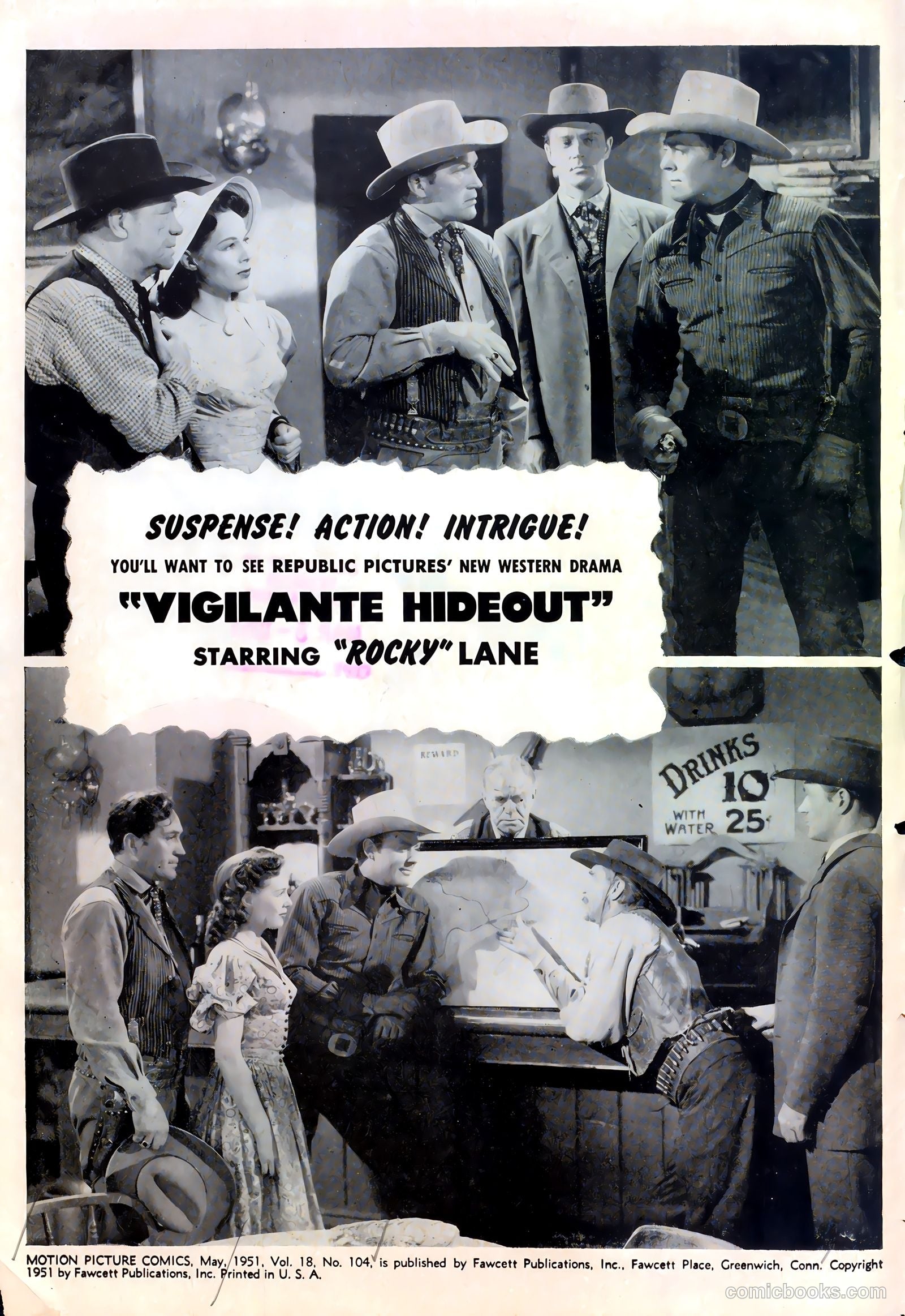 Motion Picture Comics #104 — page 2 of 36