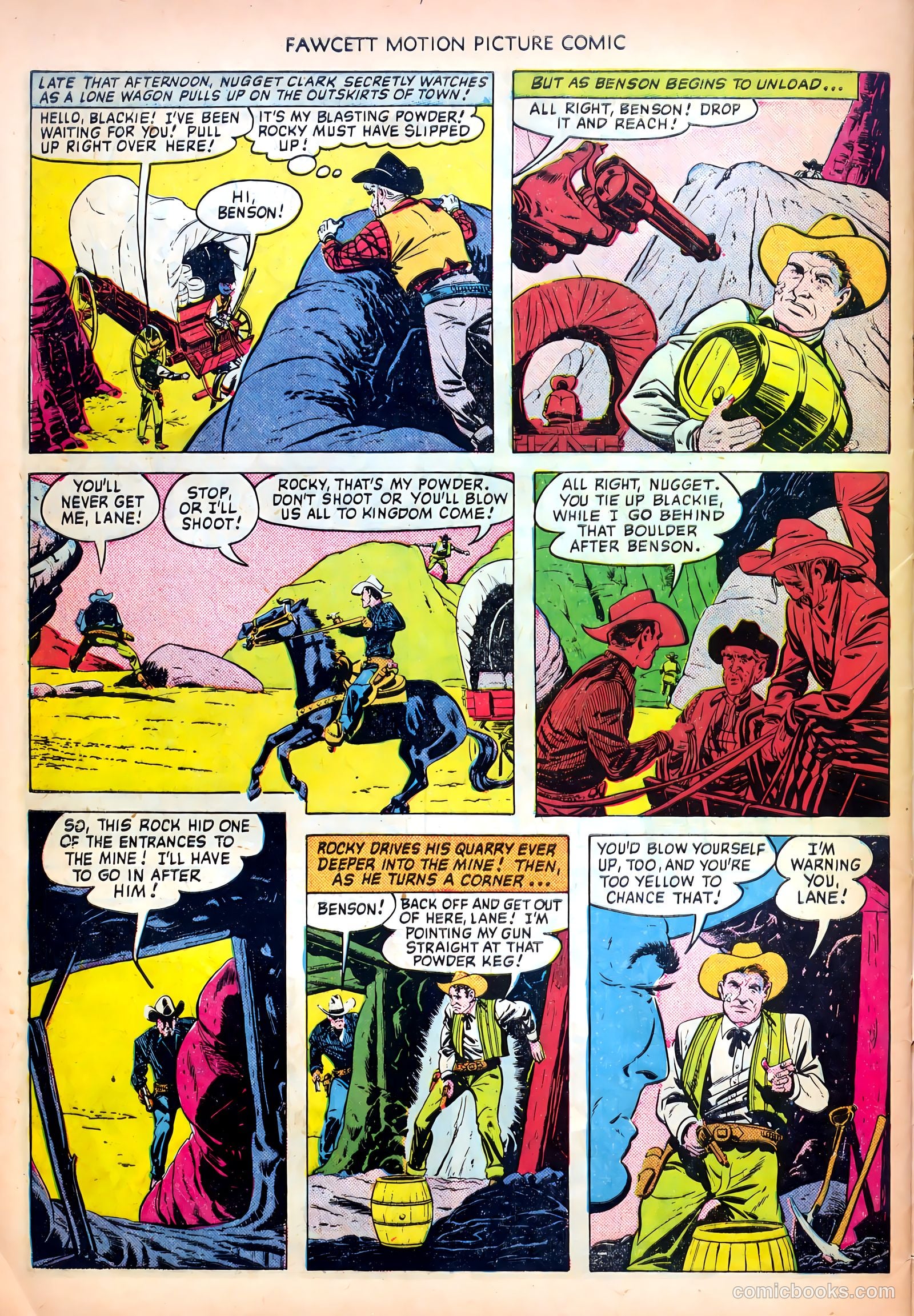 Motion Picture Comics #104 — page 32 of 36