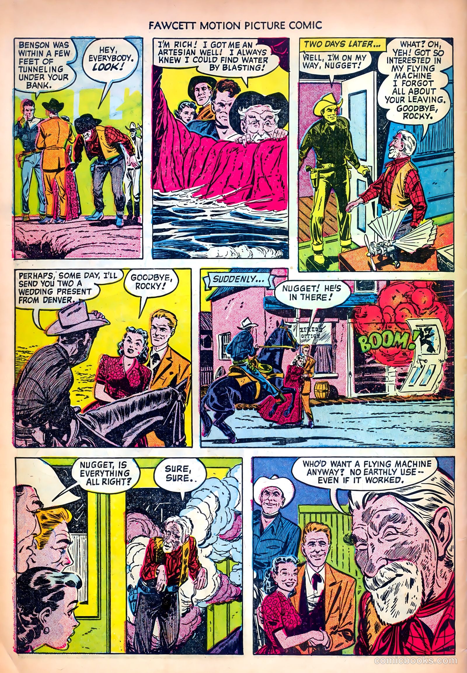 Motion Picture Comics #104 — page 34 of 36