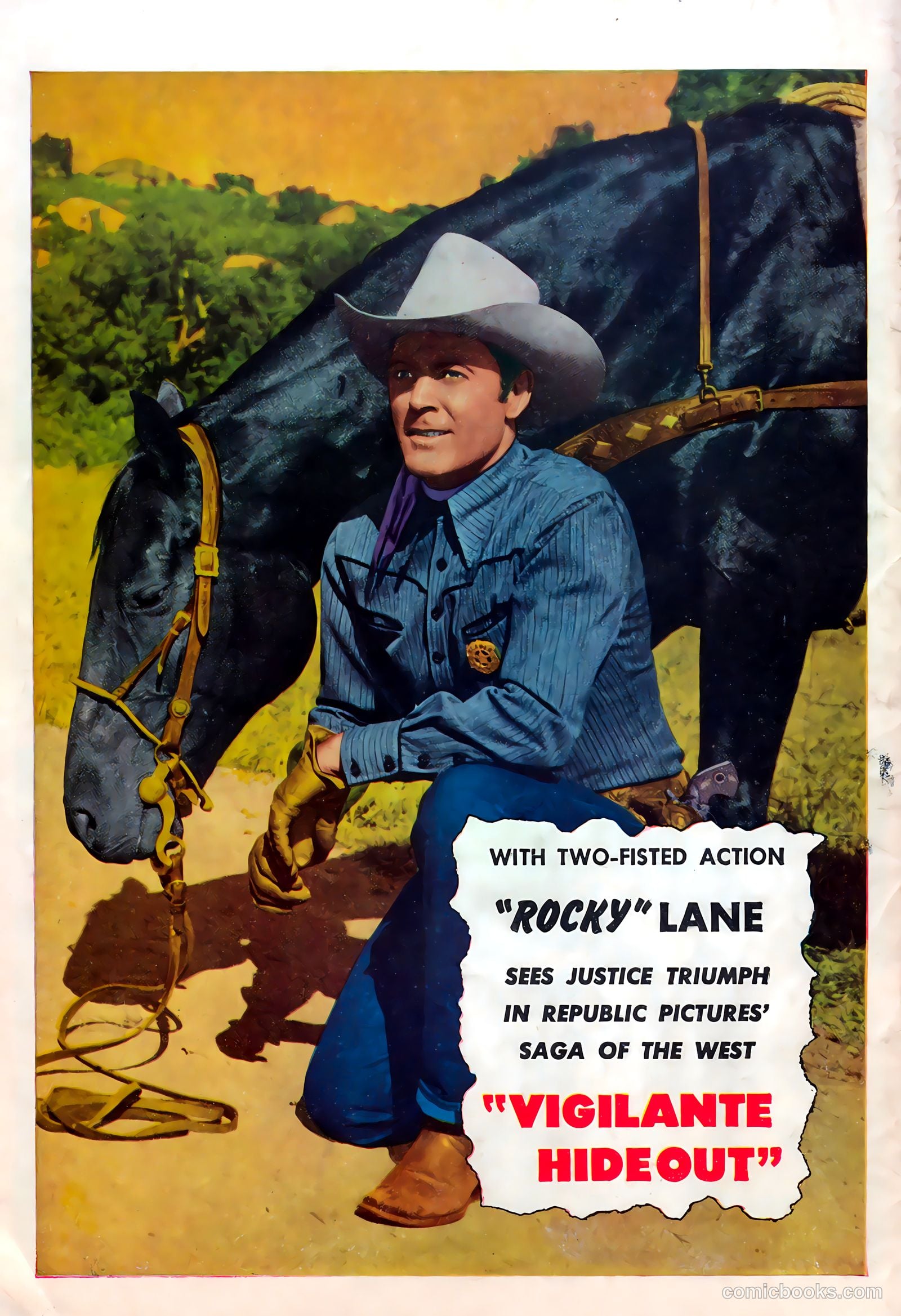 Motion Picture Comics #104 — page 36 of 36