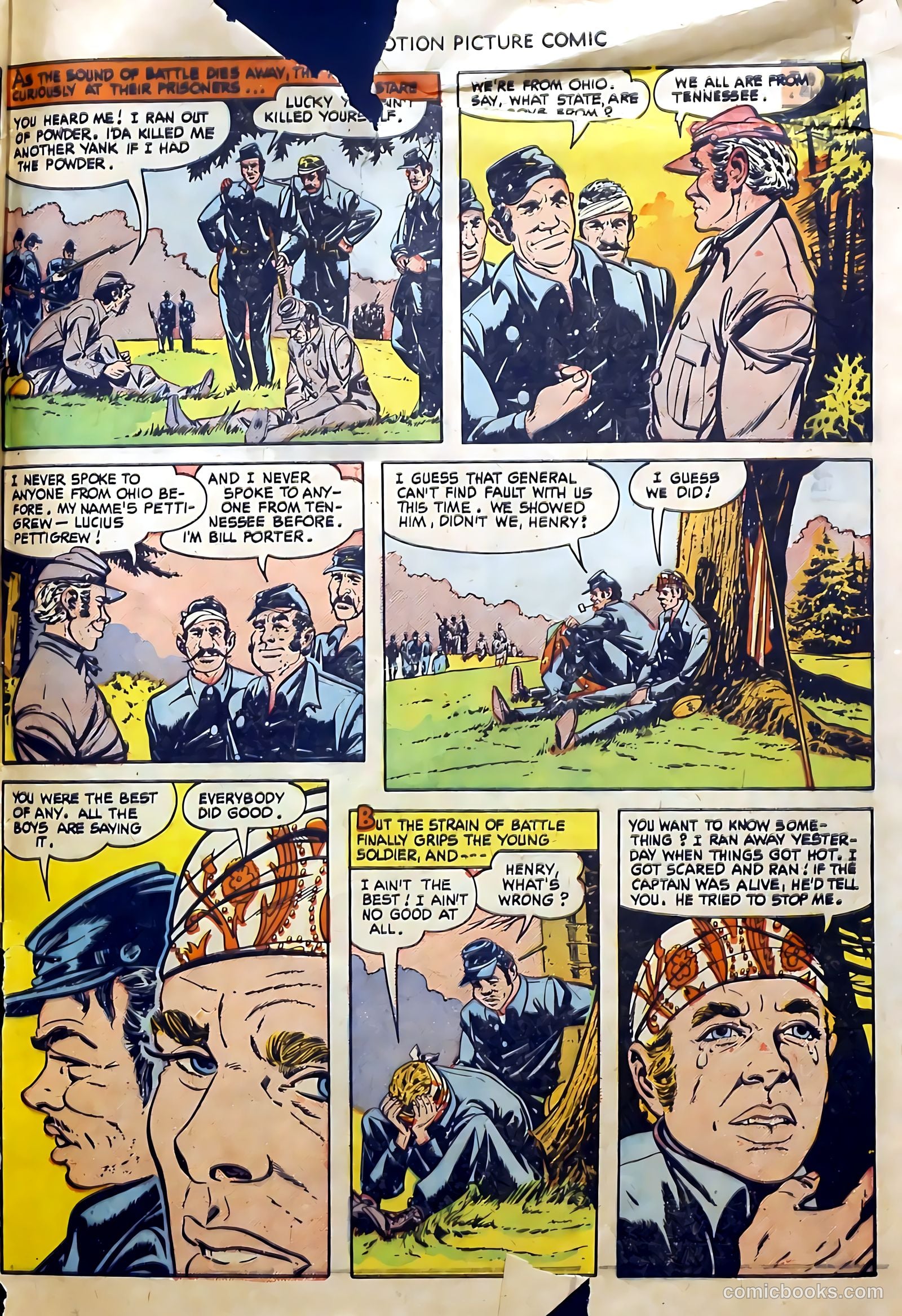 Motion Picture Comics #105 — page 32 of 34