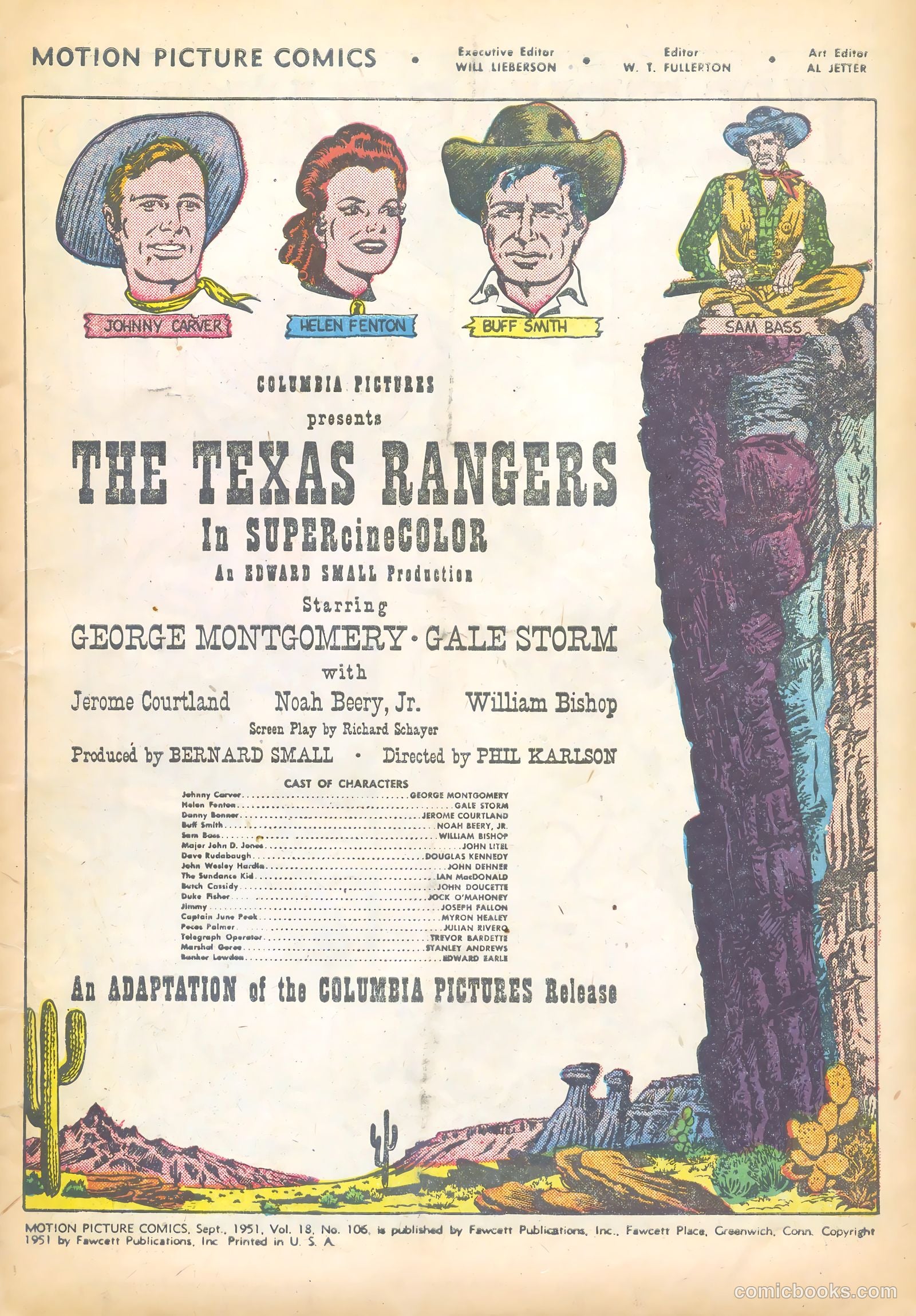 Motion Picture Comics #106 — page 3 of 36