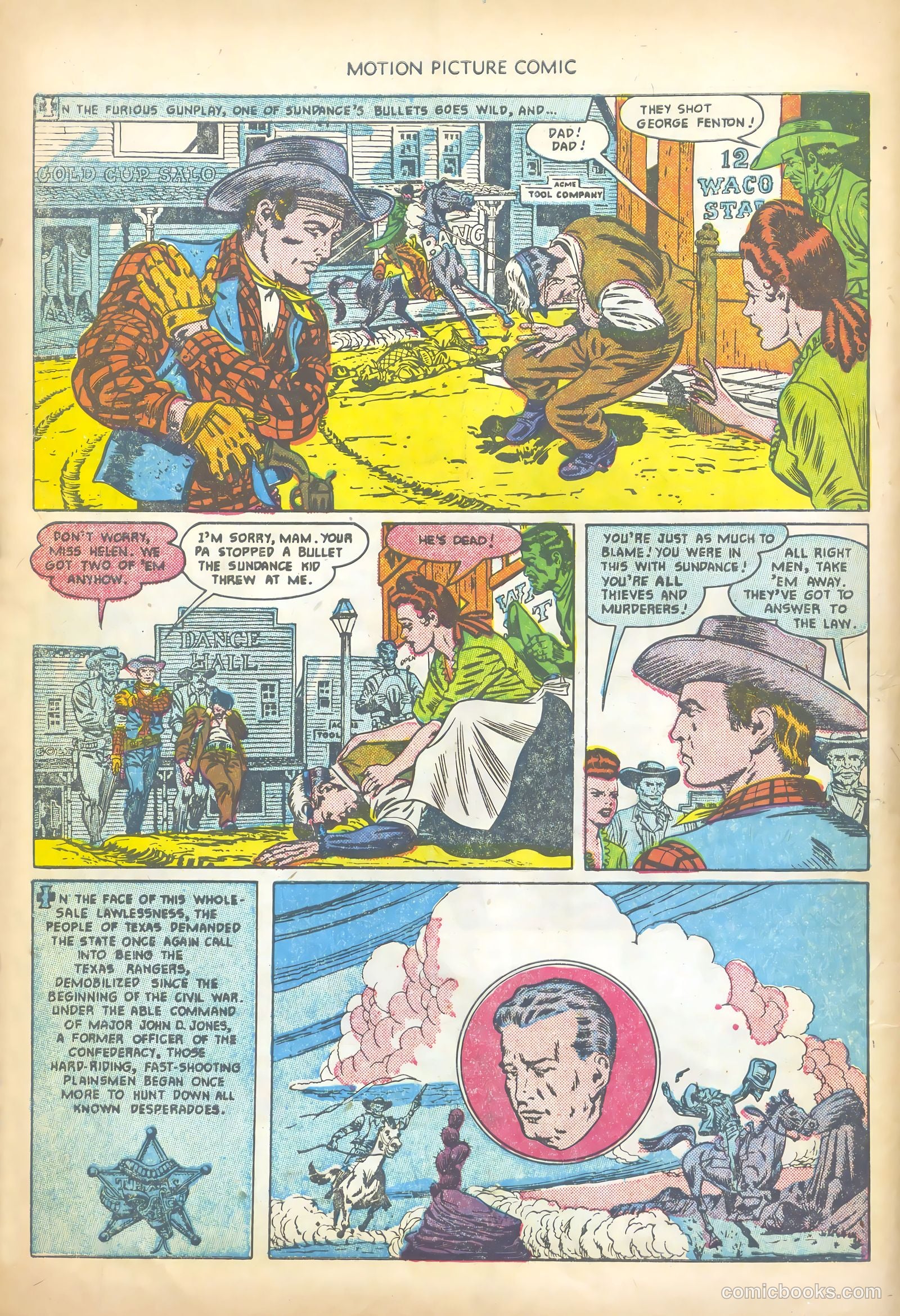 Motion Picture Comics #106 — page 6 of 36