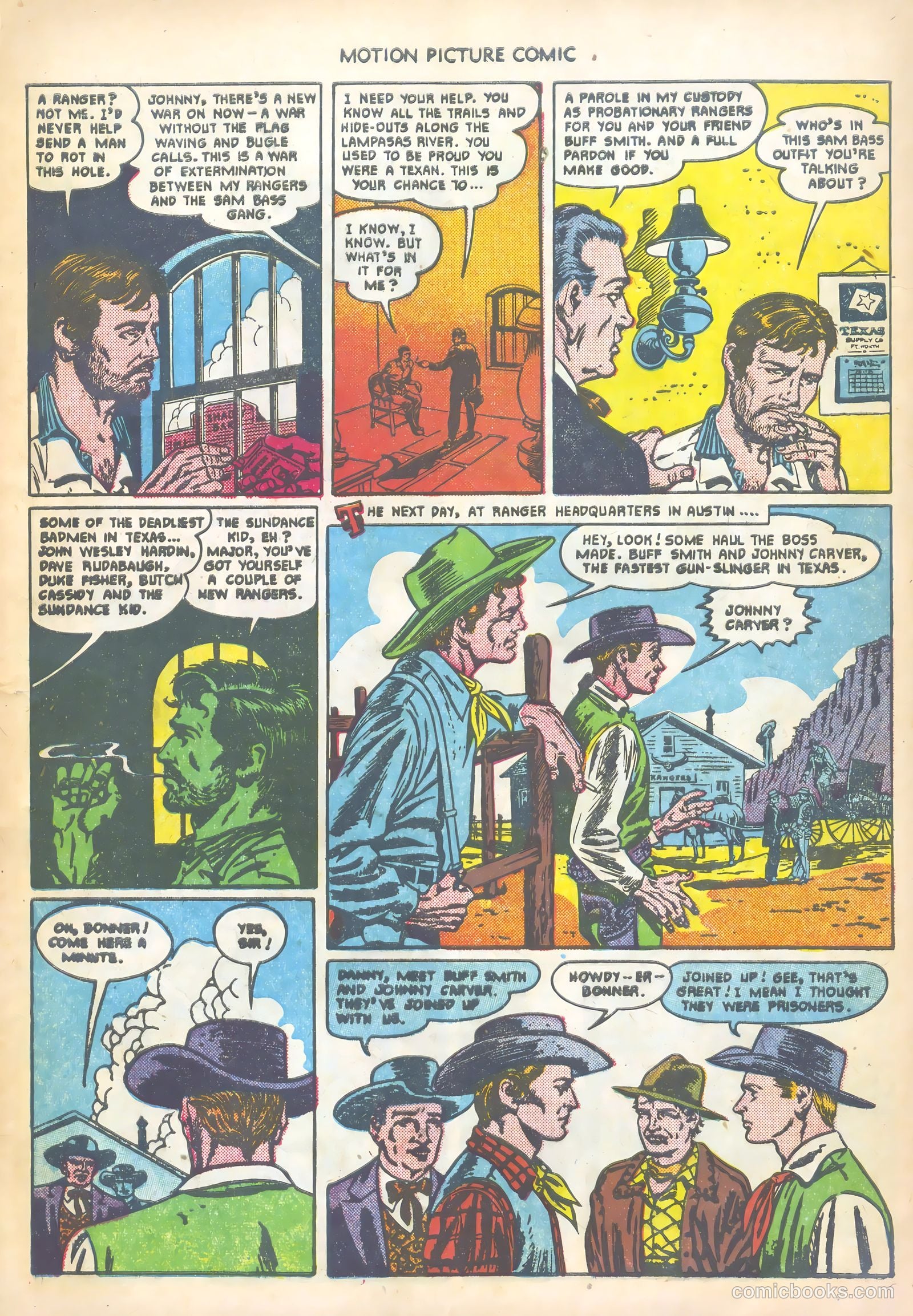 Motion Picture Comics #106 — page 9 of 36