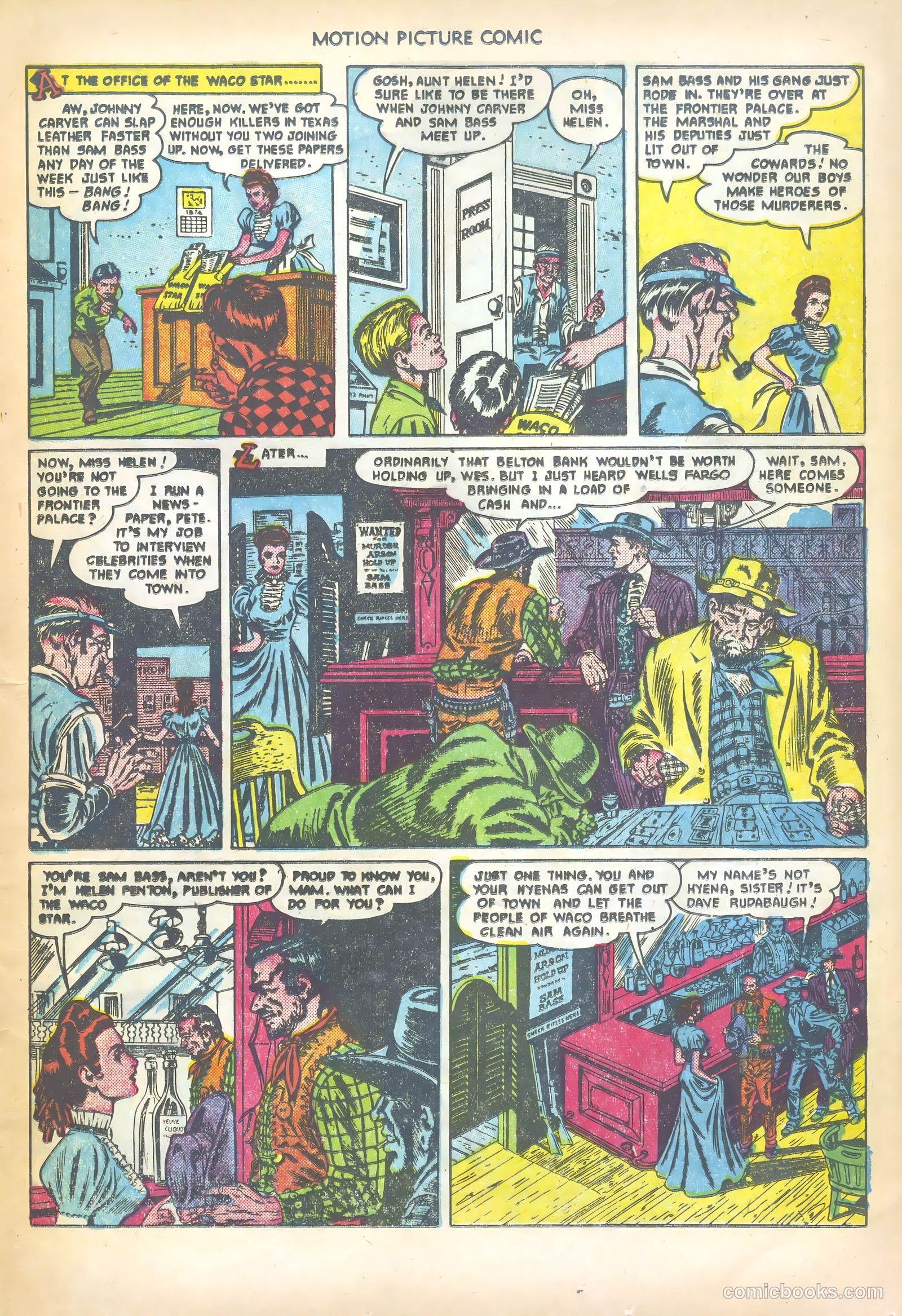 Motion Picture Comics #106 — page 13 of 36