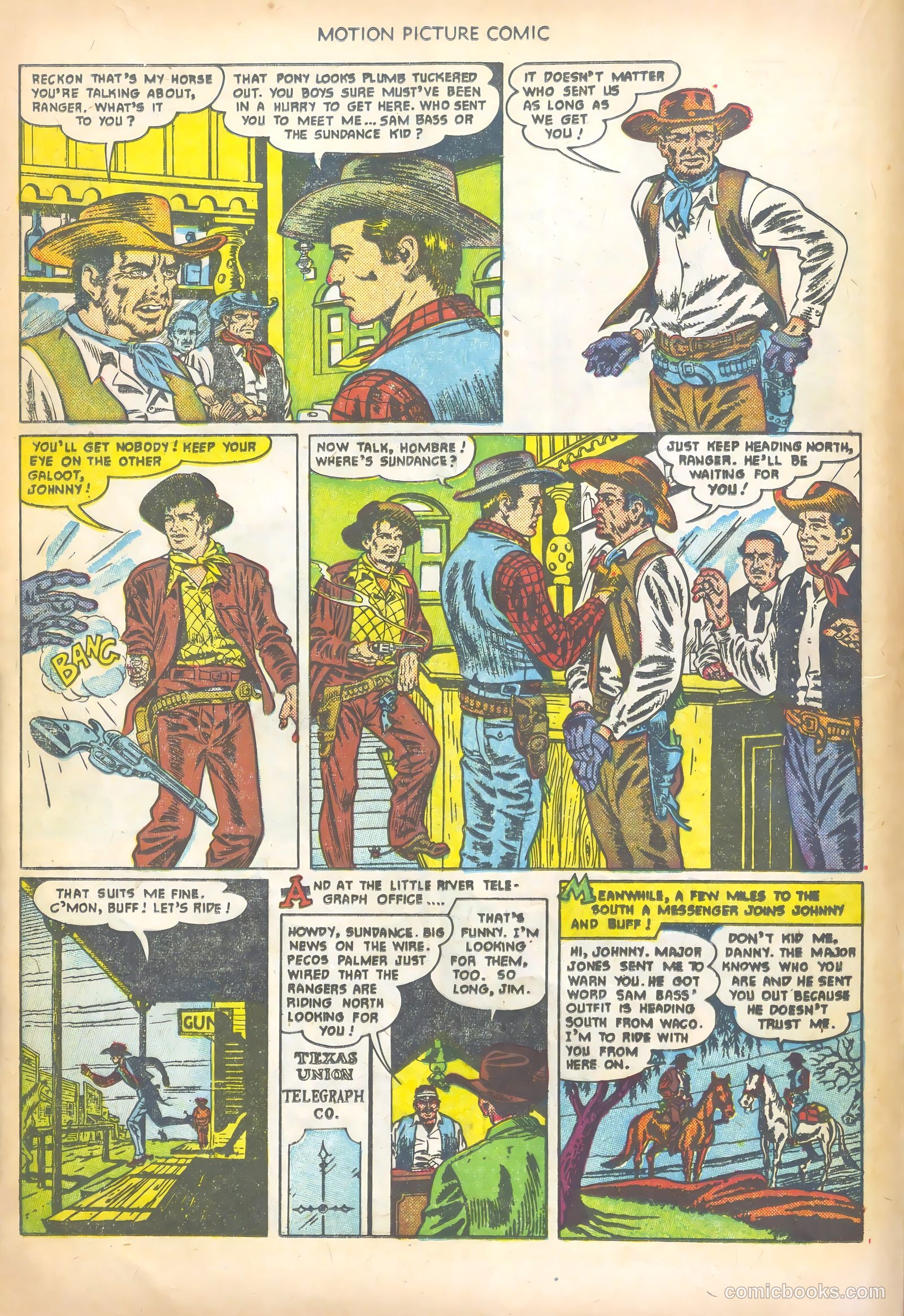 Motion Picture Comics #106 — page 16 of 36