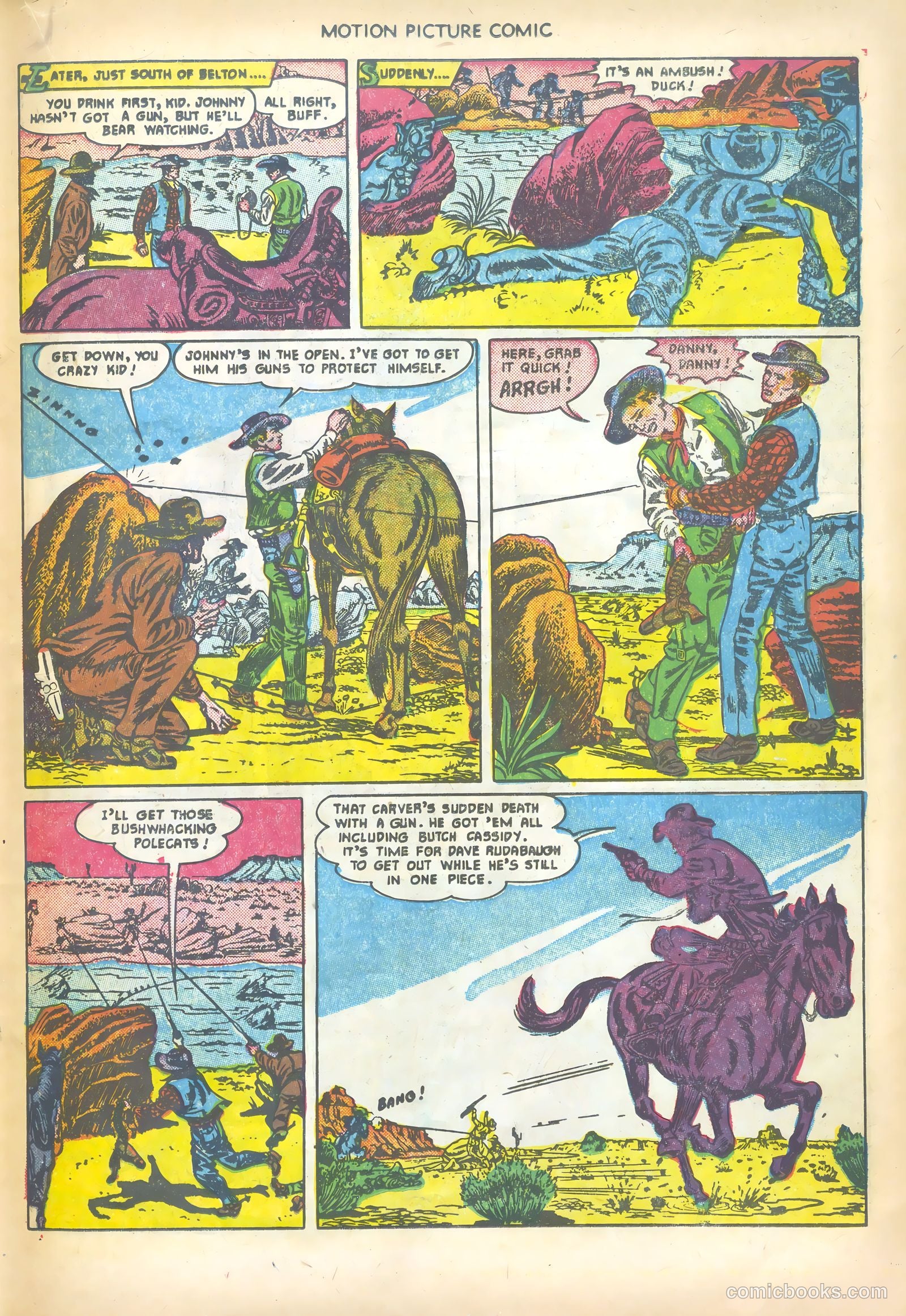 Motion Picture Comics #106 — page 19 of 36