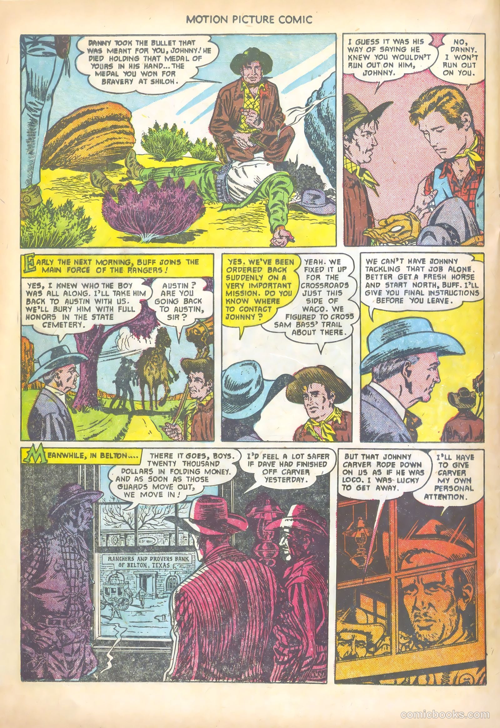 Motion Picture Comics #106 — page 20 of 36