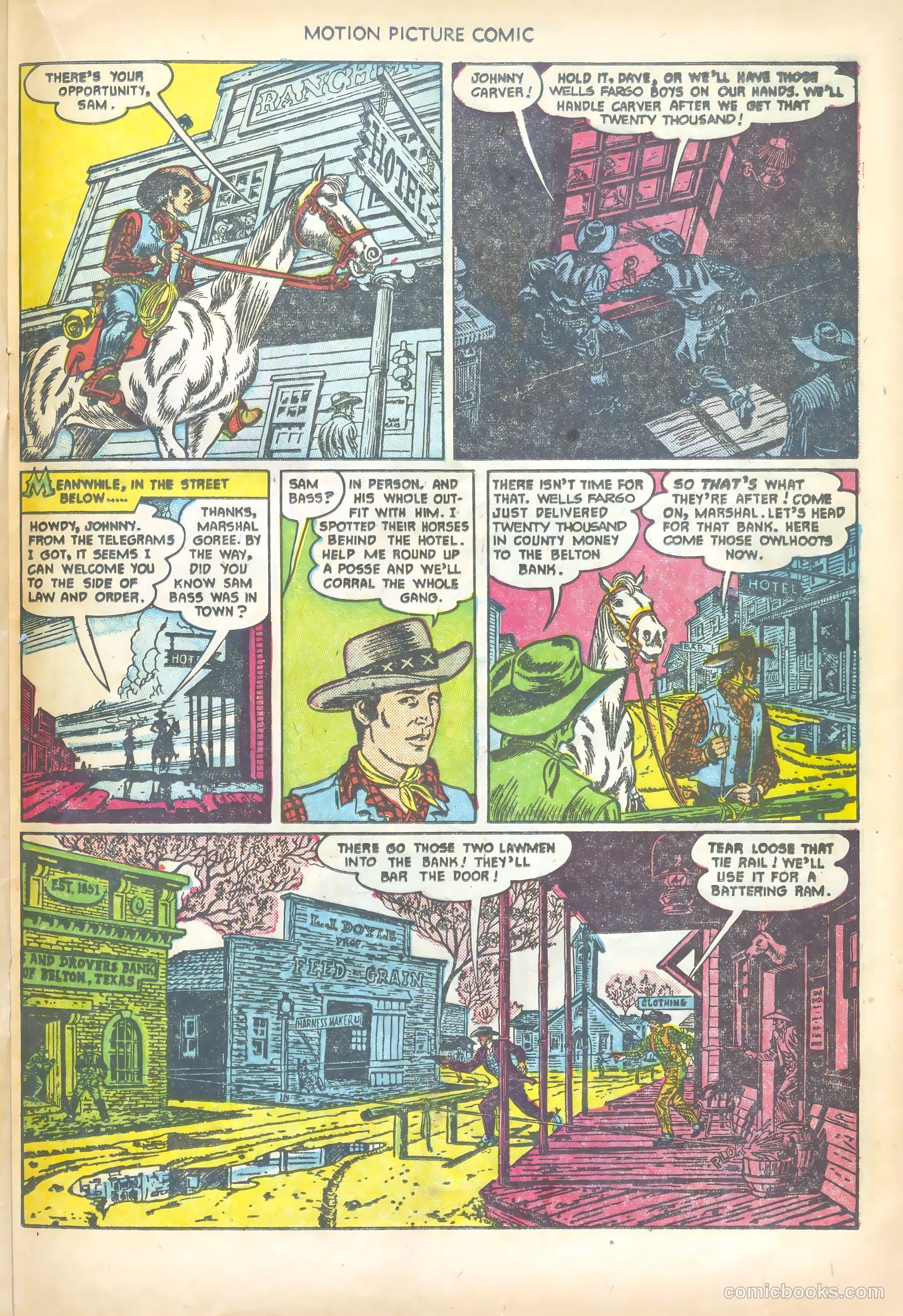 Motion Picture Comics #106 — page 21 of 36