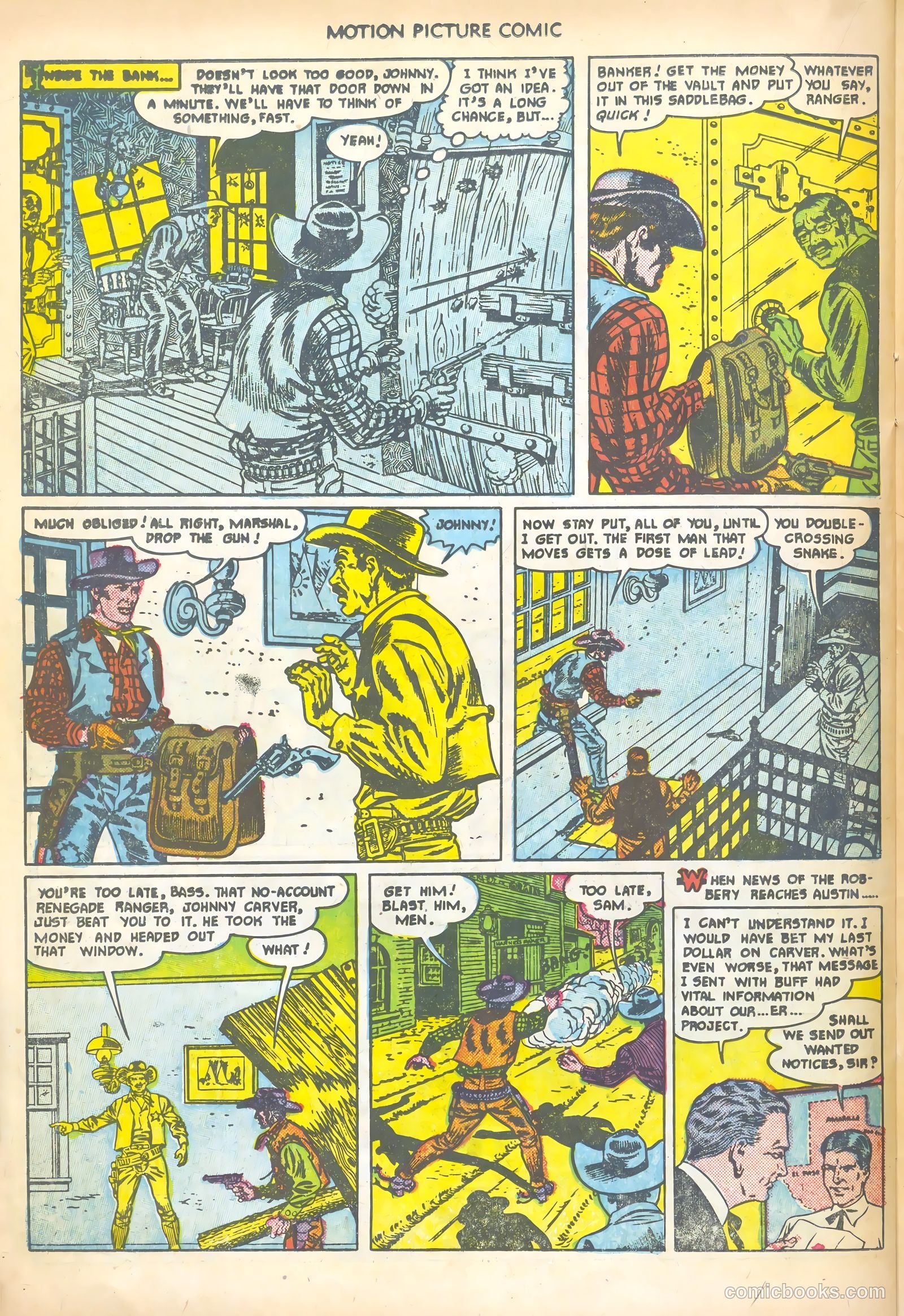 Motion Picture Comics #106 — page 22 of 36