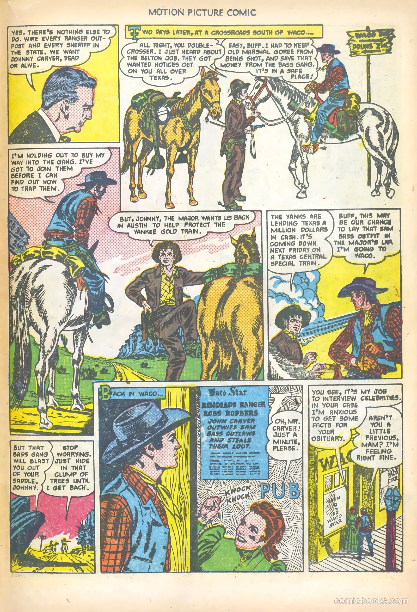 Motion Picture Comics #106 — page 23 of 36