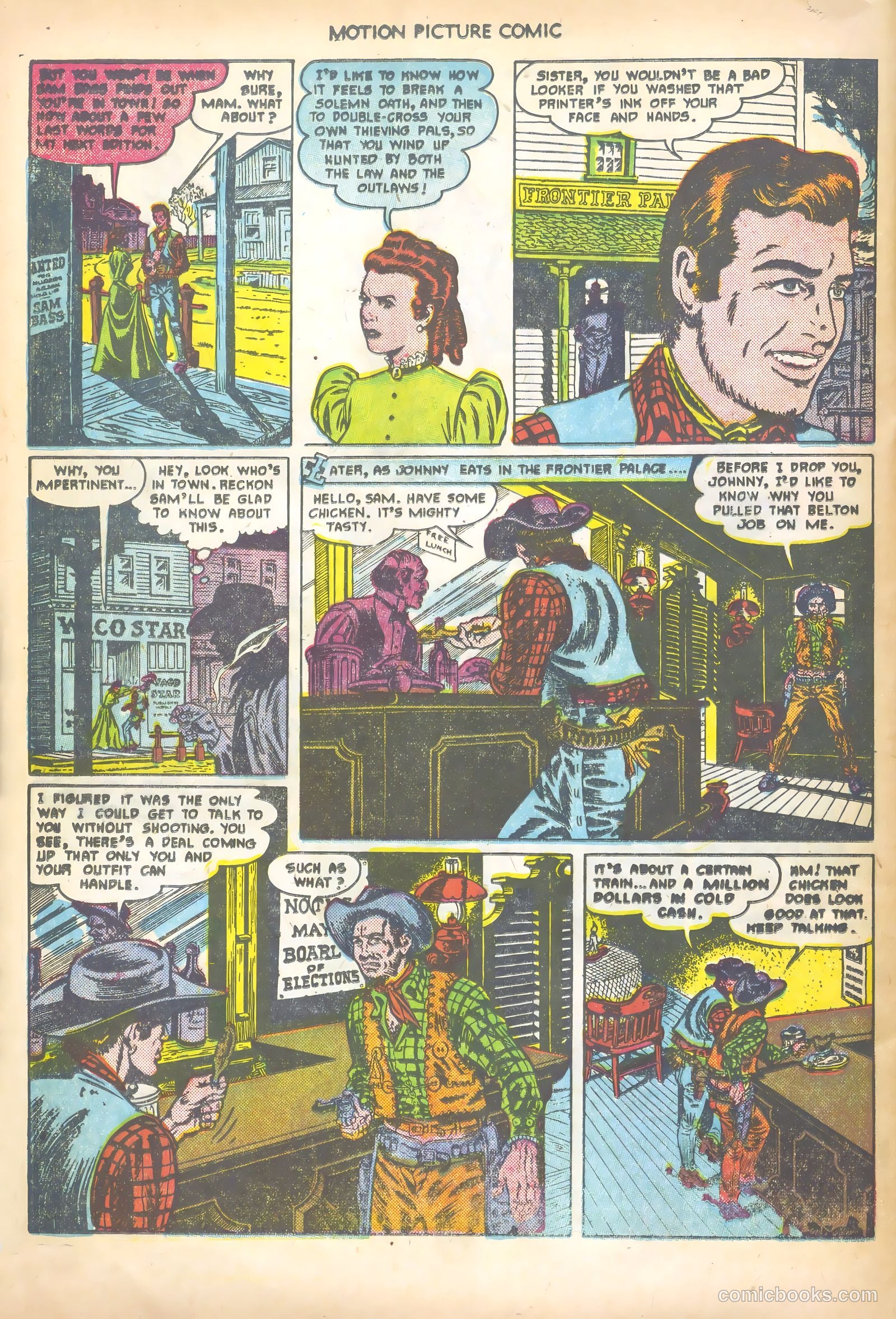 Motion Picture Comics #106 — page 24 of 36