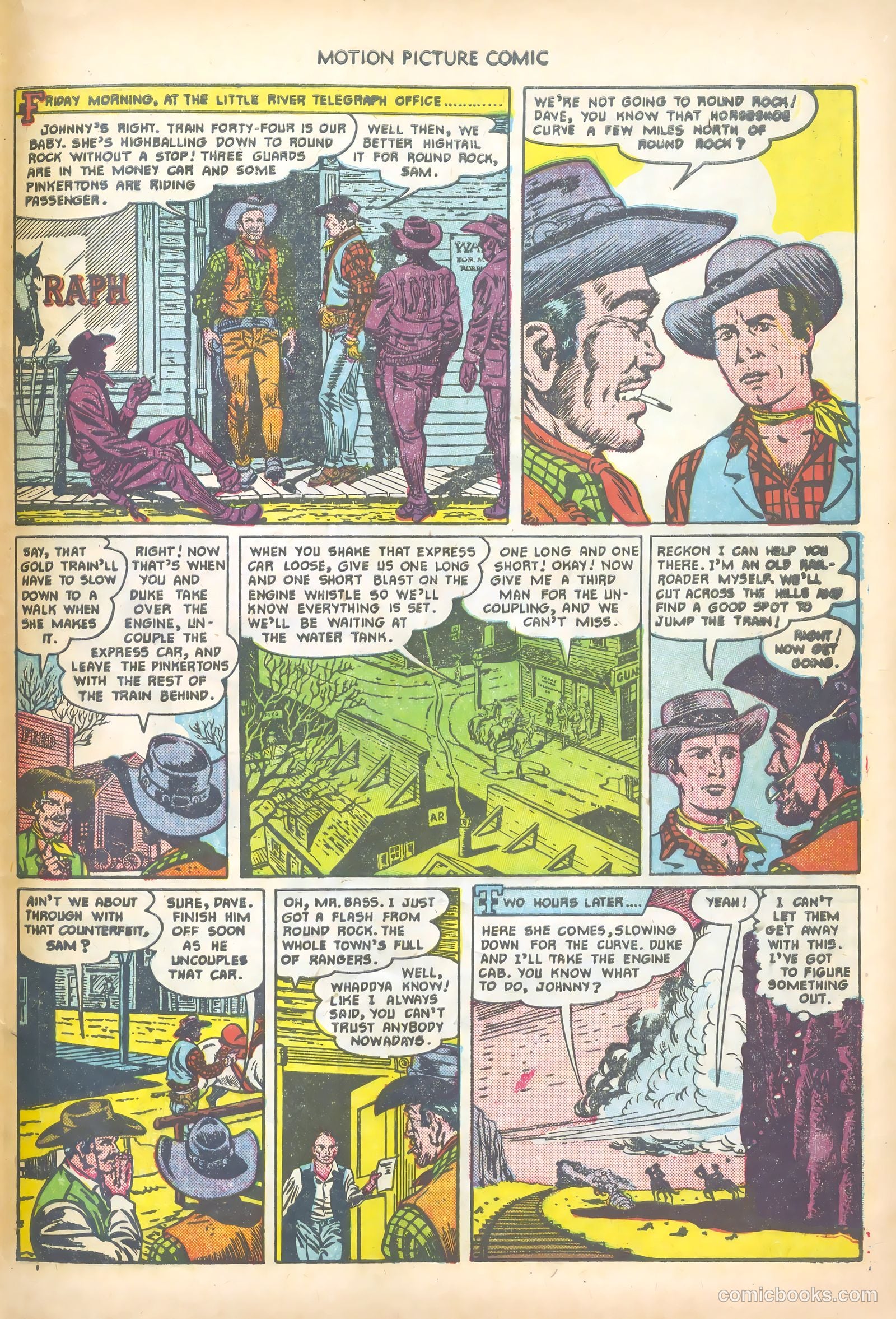 Motion Picture Comics #106 — page 29 of 36