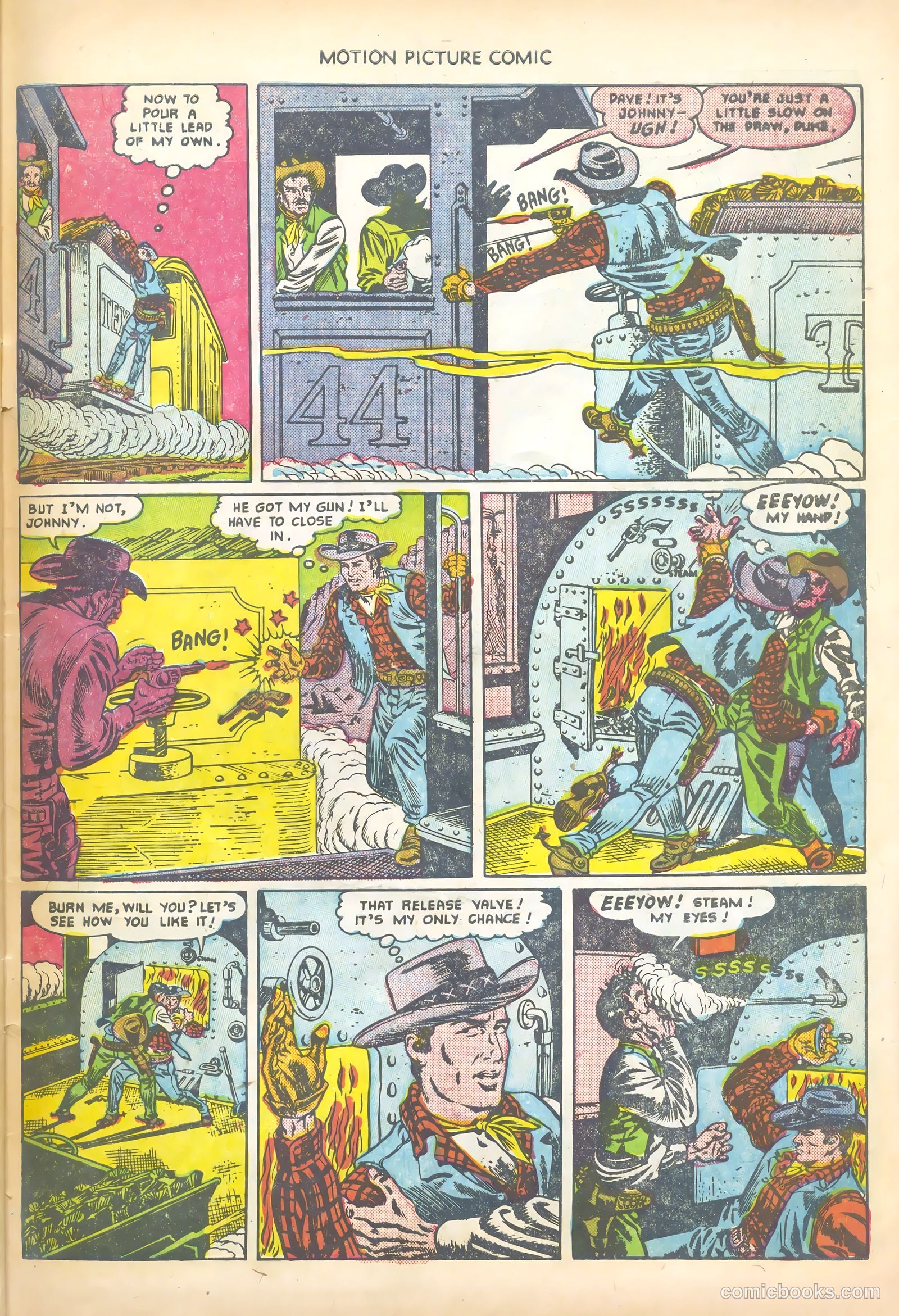 Motion Picture Comics #106 — page 31 of 36