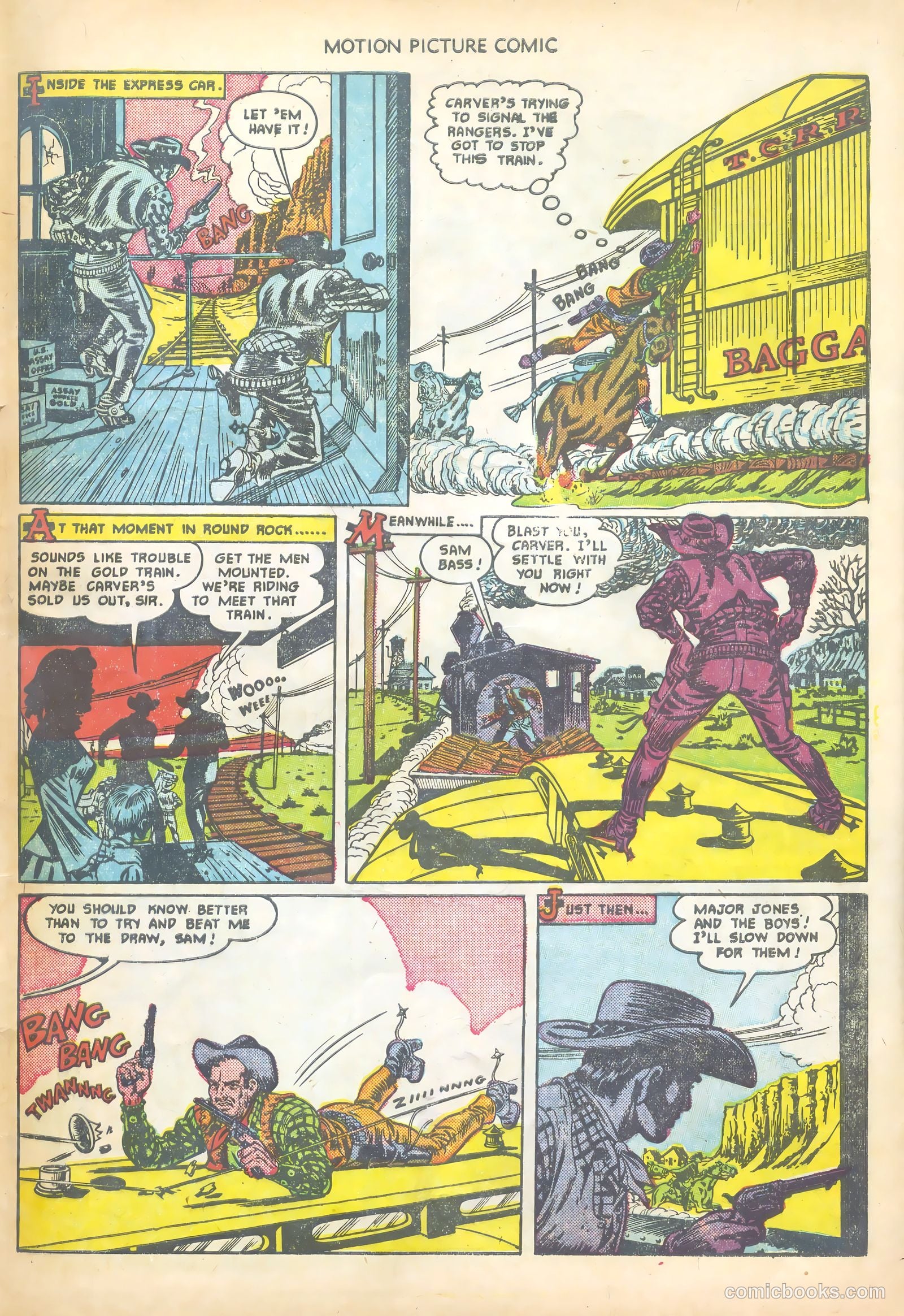 Motion Picture Comics #106 — page 33 of 36