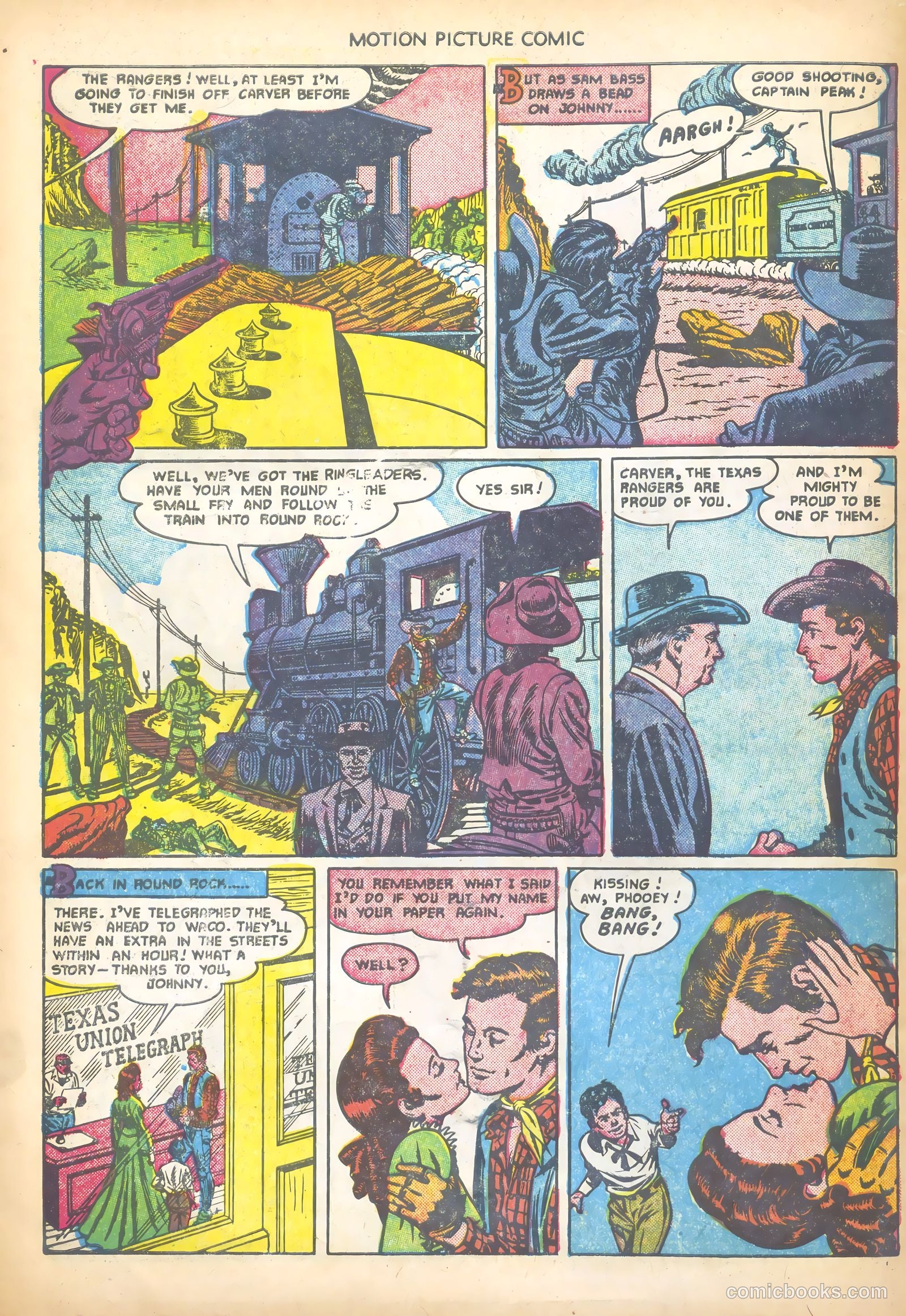 Motion Picture Comics #106 — page 34 of 36