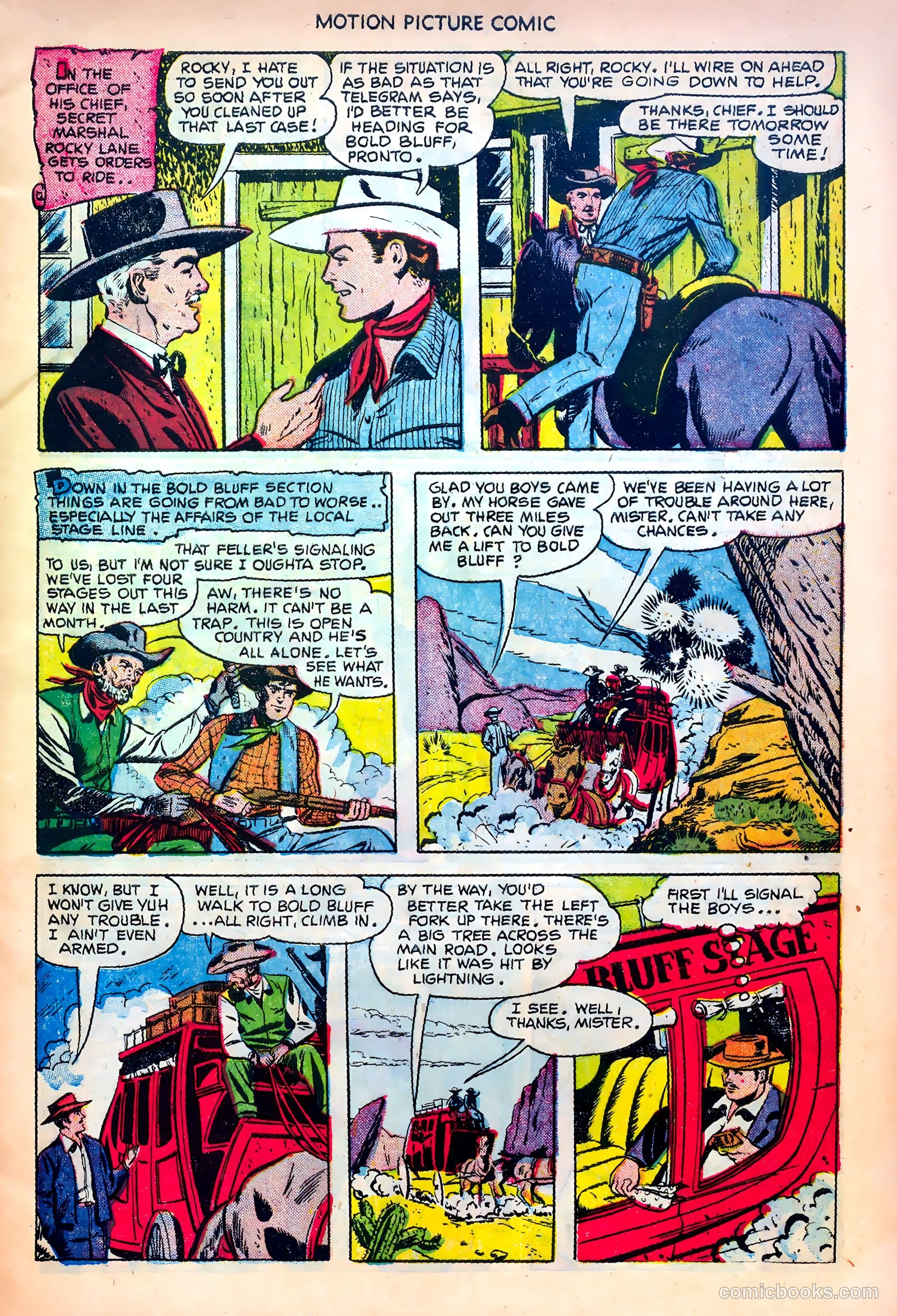 Motion Picture Comics #107 — page 5 of 36