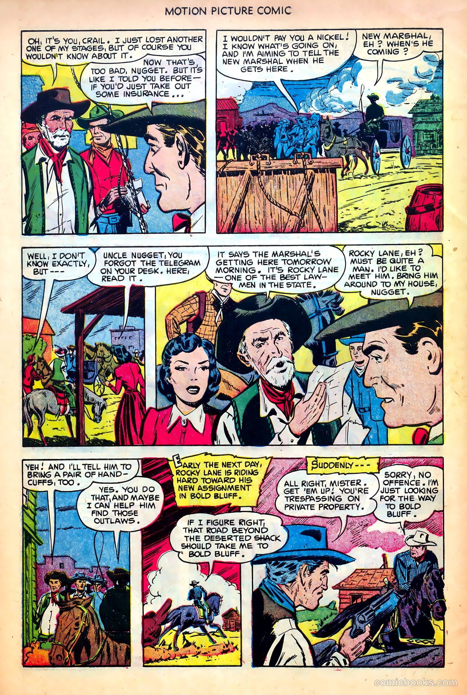 Motion Picture Comics #107 — page 8 of 36