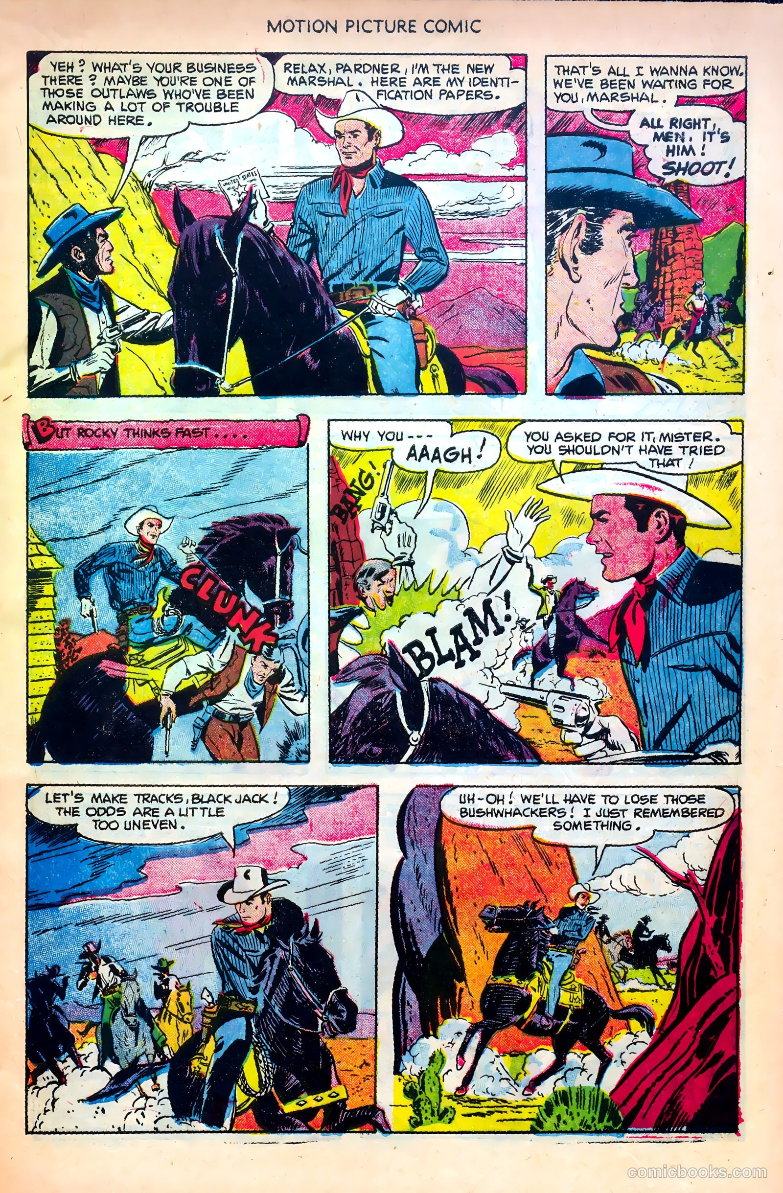 Motion Picture Comics #107 — page 9 of 36