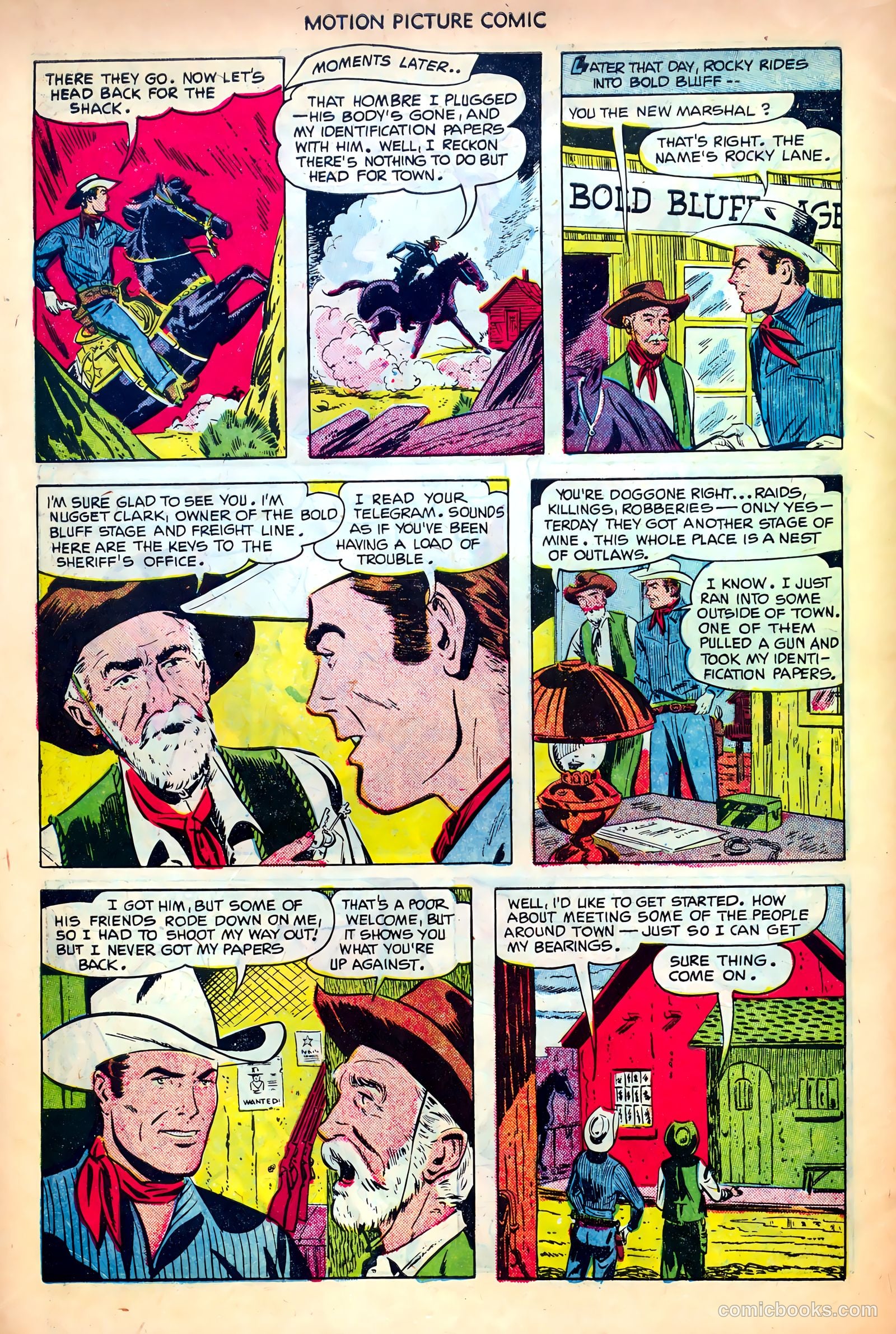 Motion Picture Comics #107 — page 10 of 36