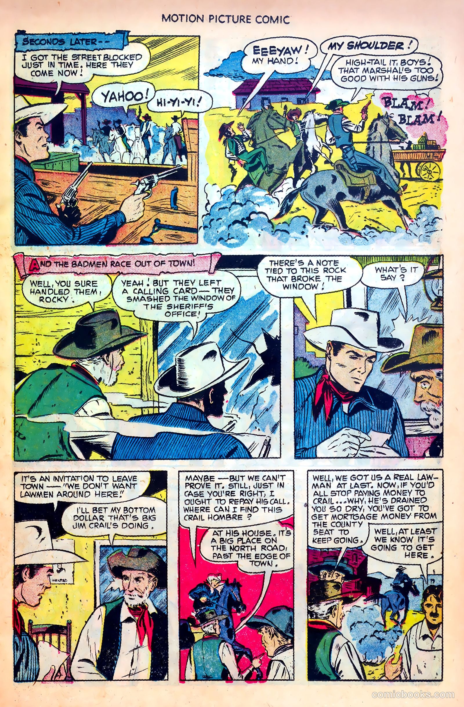Motion Picture Comics #107 — page 13 of 36