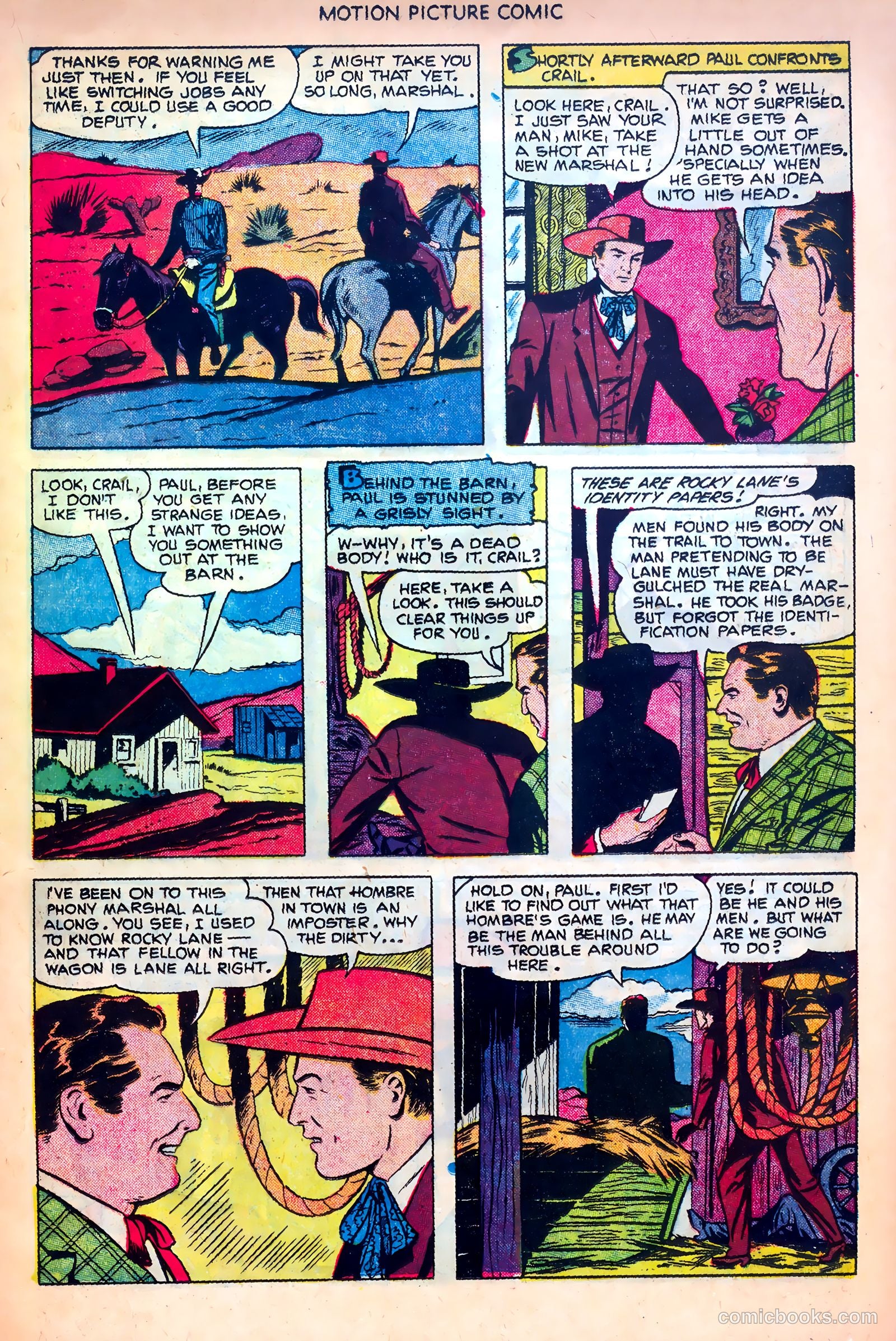 Motion Picture Comics #107 — page 17 of 36