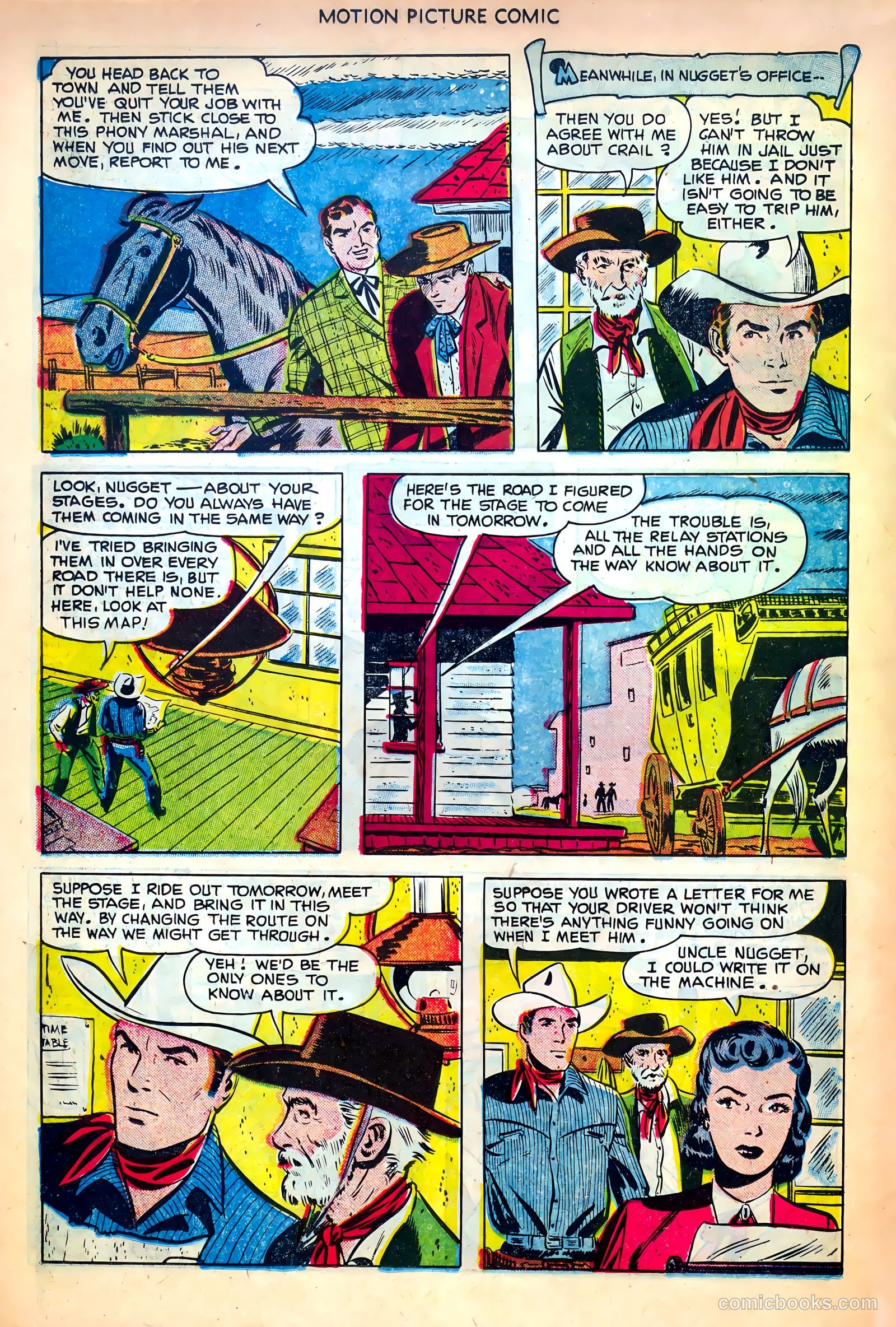 Motion Picture Comics #107 — page 18 of 36