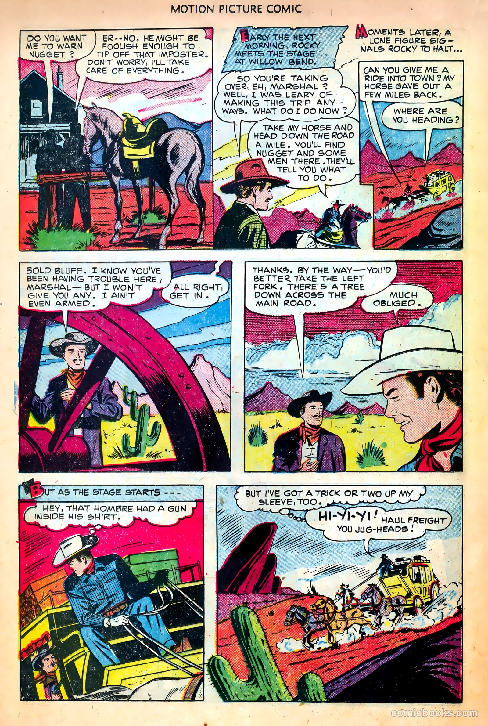 Motion Picture Comics #107 — page 20 of 36
