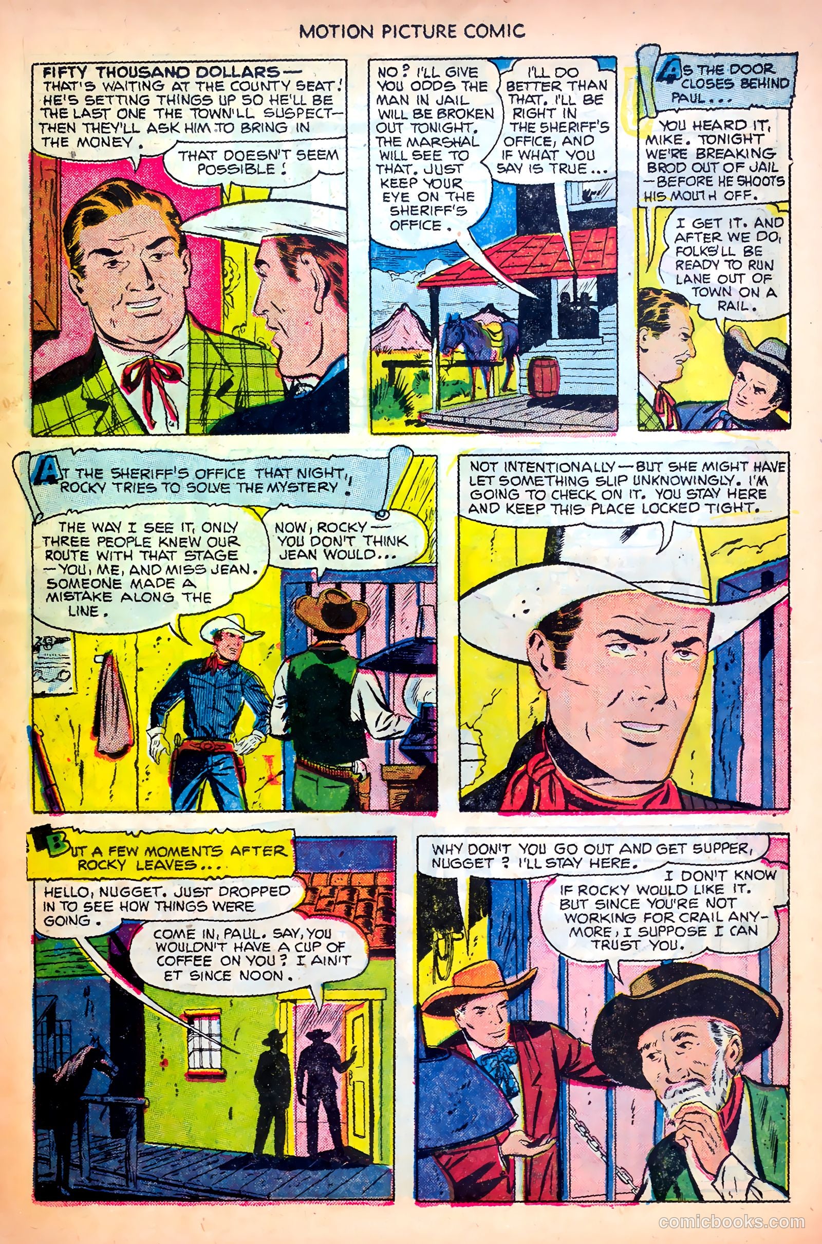 Motion Picture Comics #107 — page 23 of 36